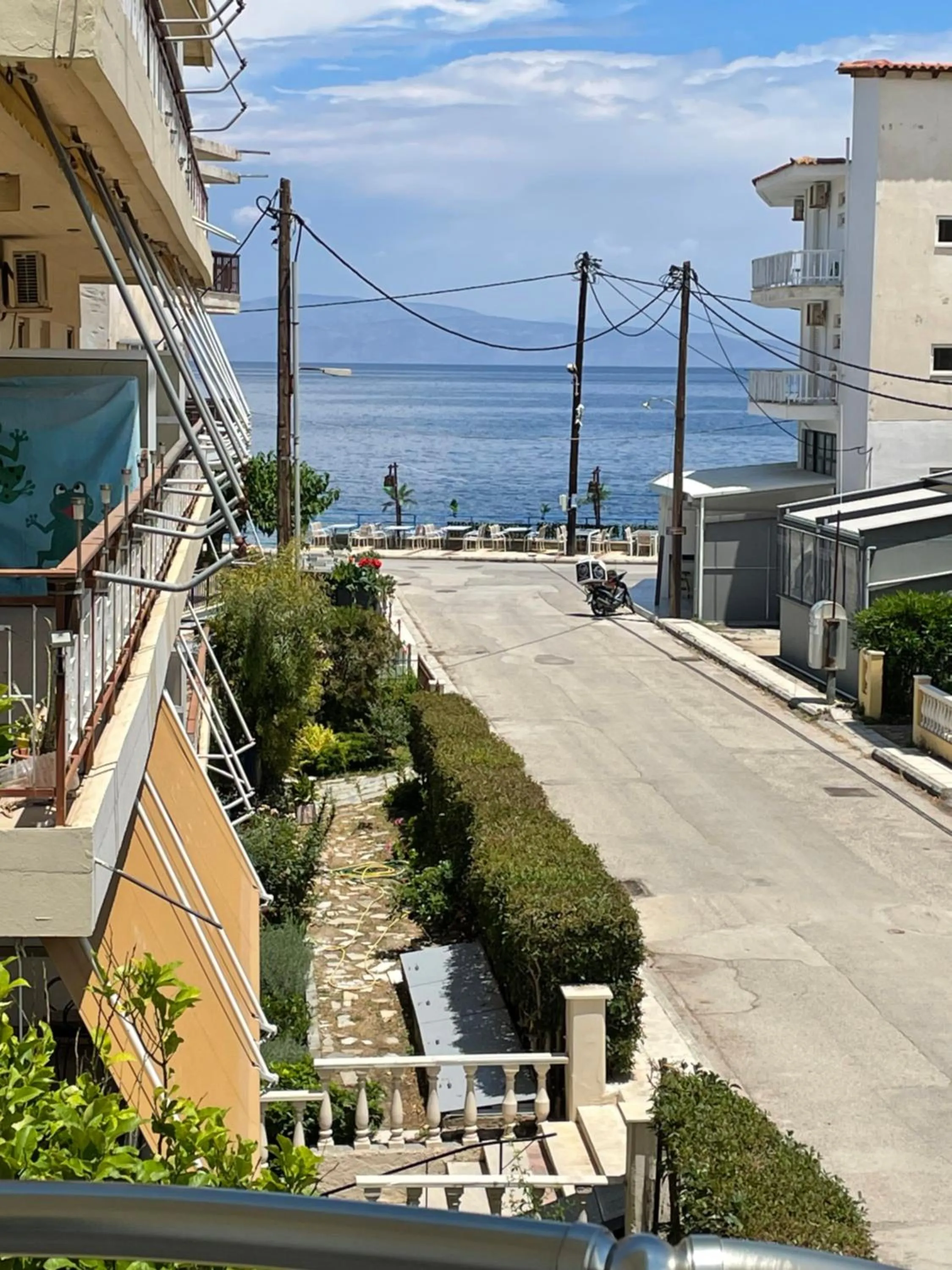 Sea view in Pearl of Paralia Akrata
