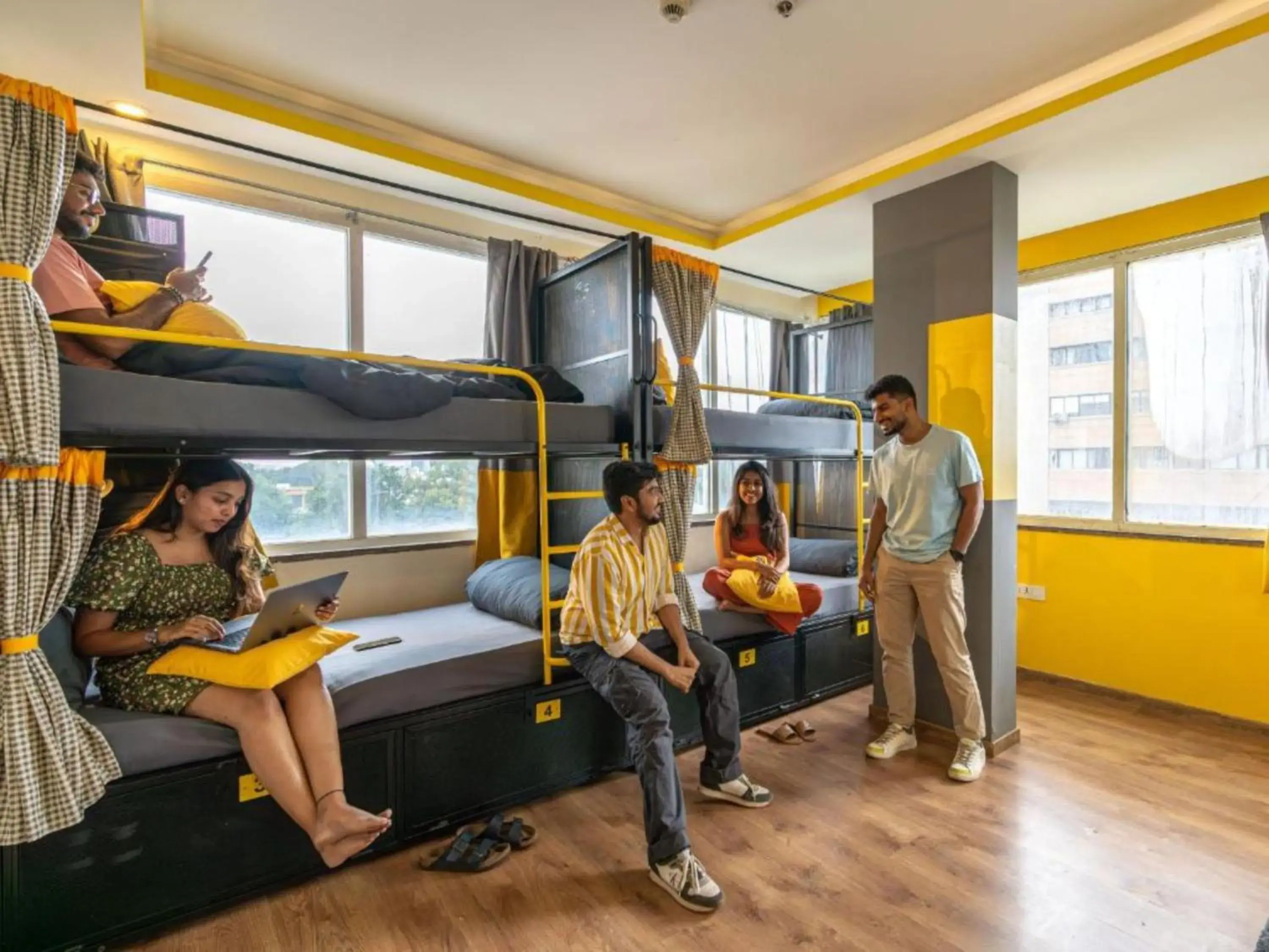 Bed in The Hosteller Bangalore, Brigade Road Bed in The Hosteller Bangalore, Brigade Road