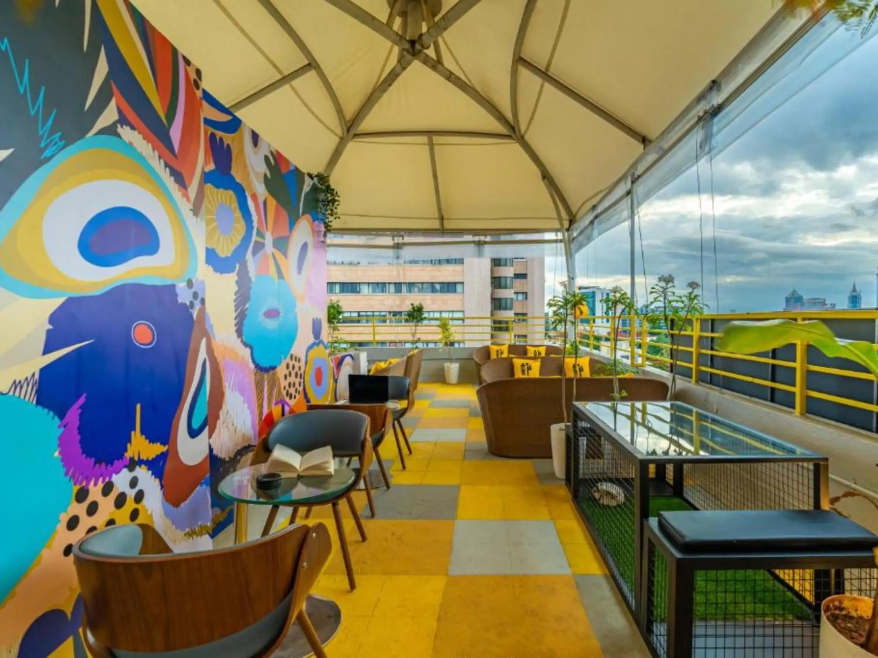 Day in The Hosteller Bangalore, Brigade Road Day in The Hosteller Bangalore, Brigade Road