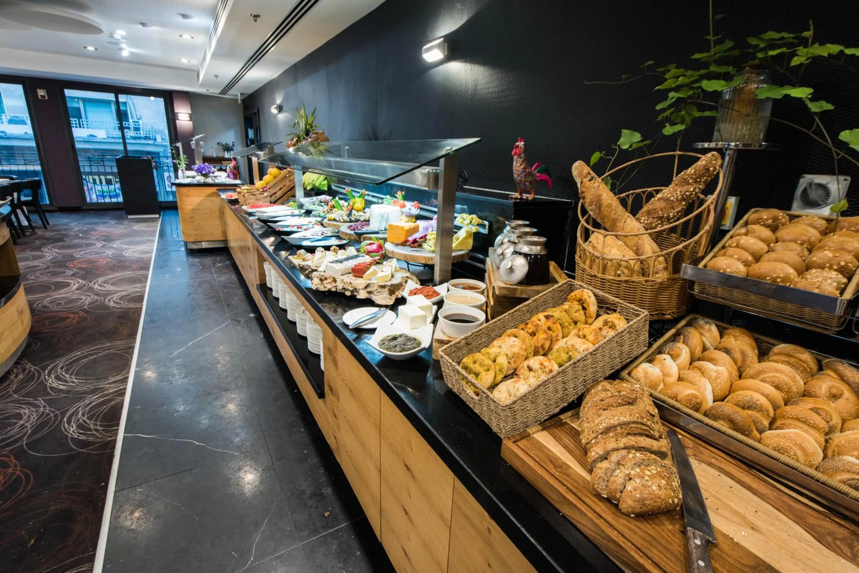 Food in Eyal Hotel by Smart Hotels