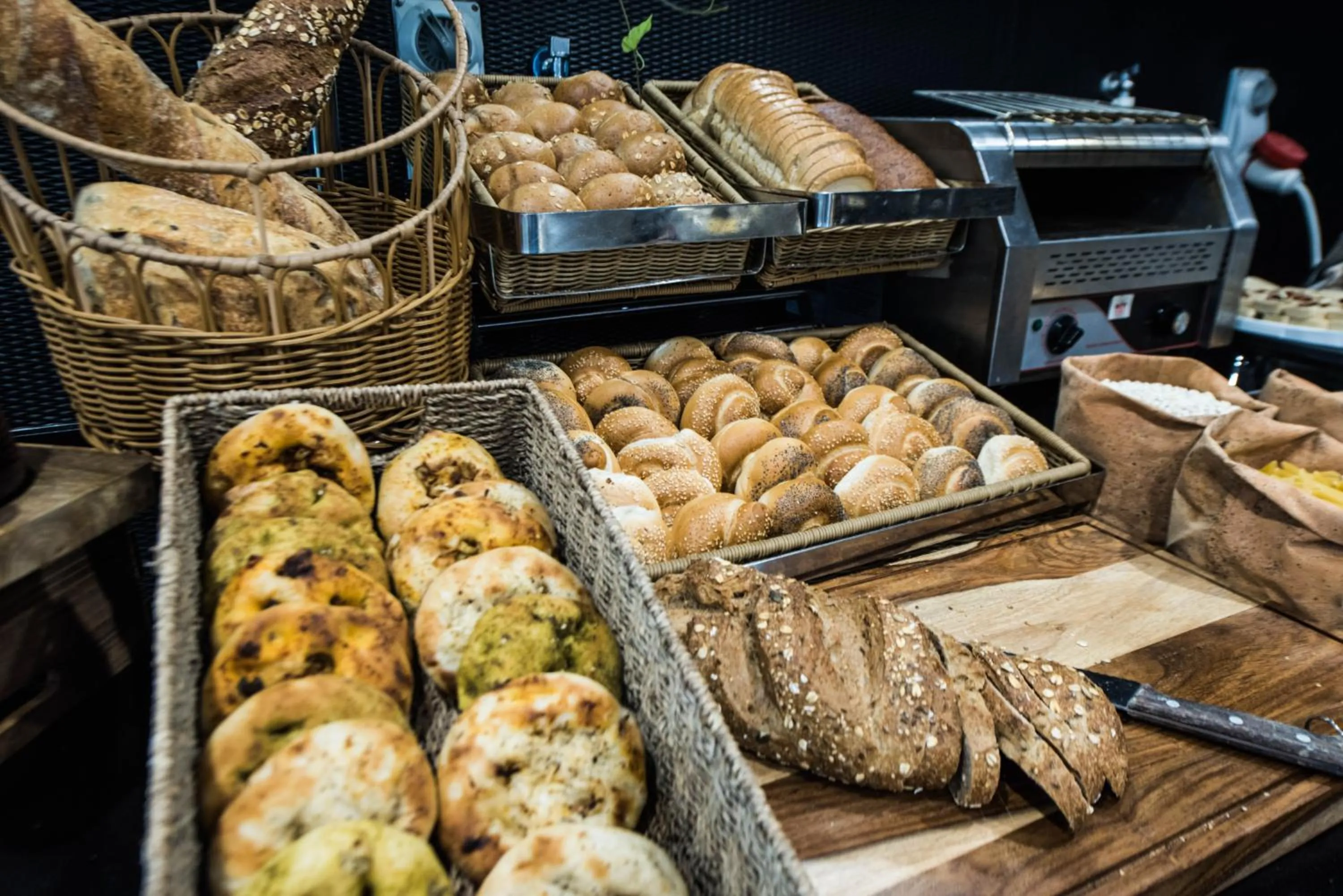 Buffet breakfast in Eyal Hotel by Smart Hotels