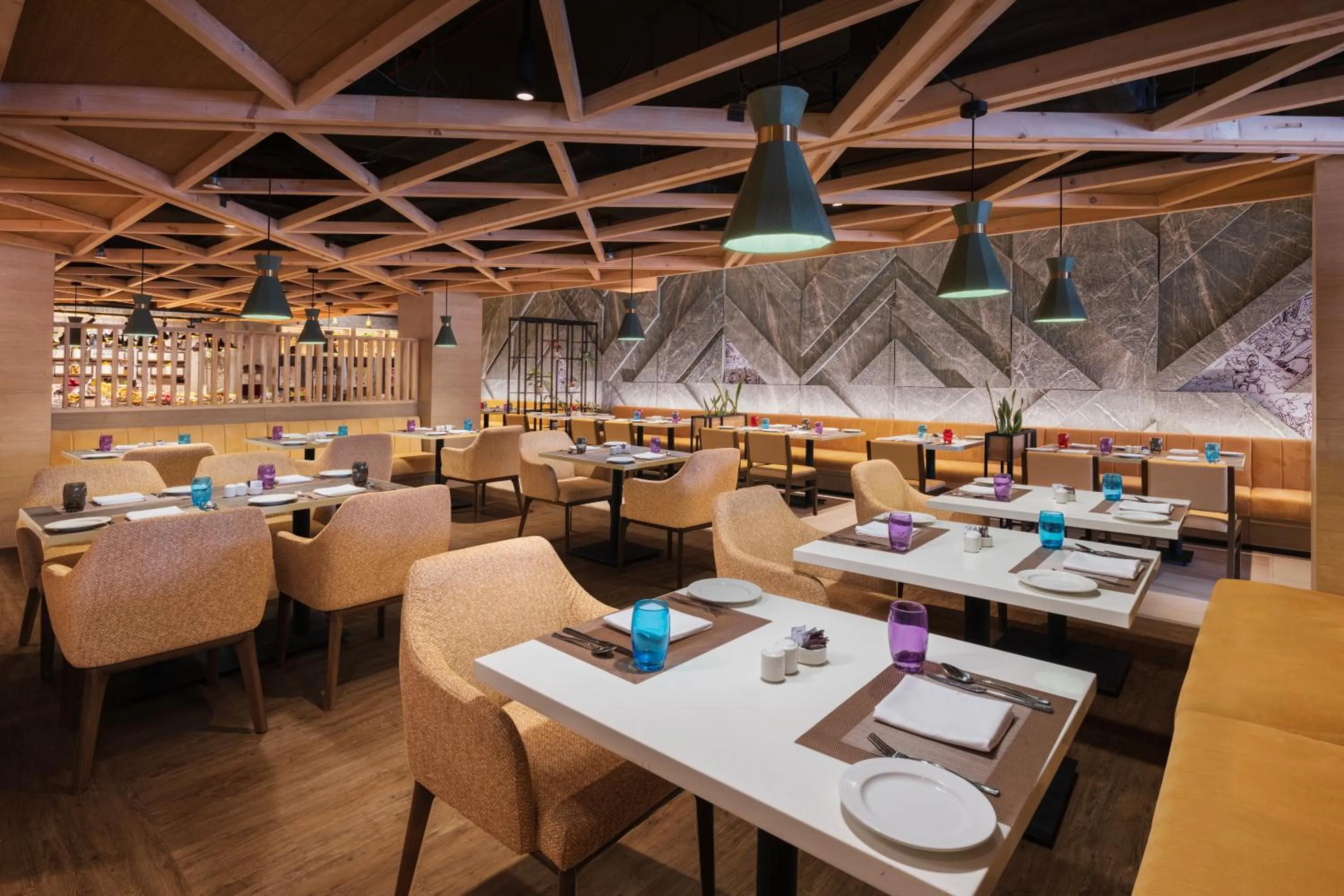 Restaurant/places to eat in Hyatt Place Vijayawada