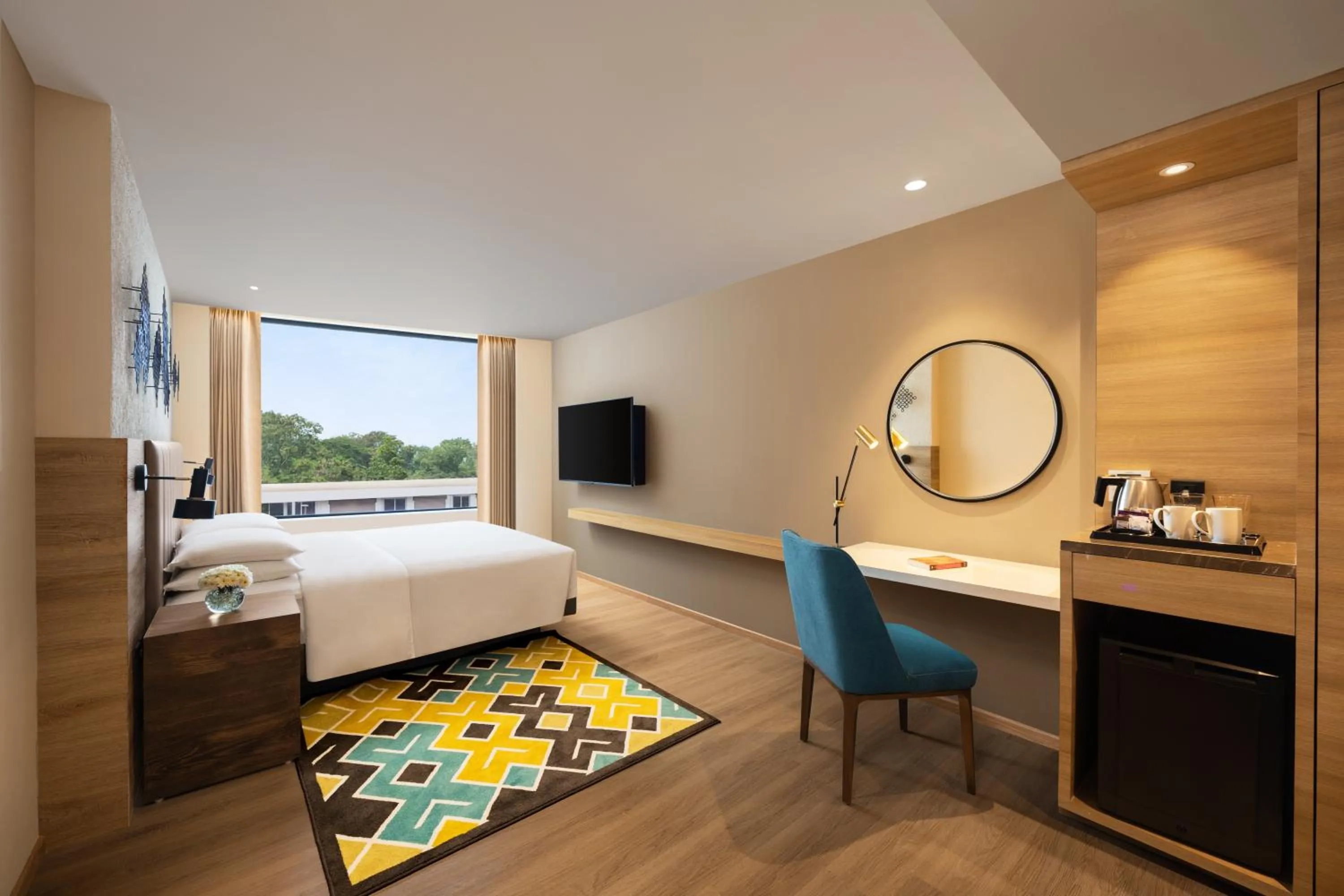 Bed in Hyatt Place Vijayawada