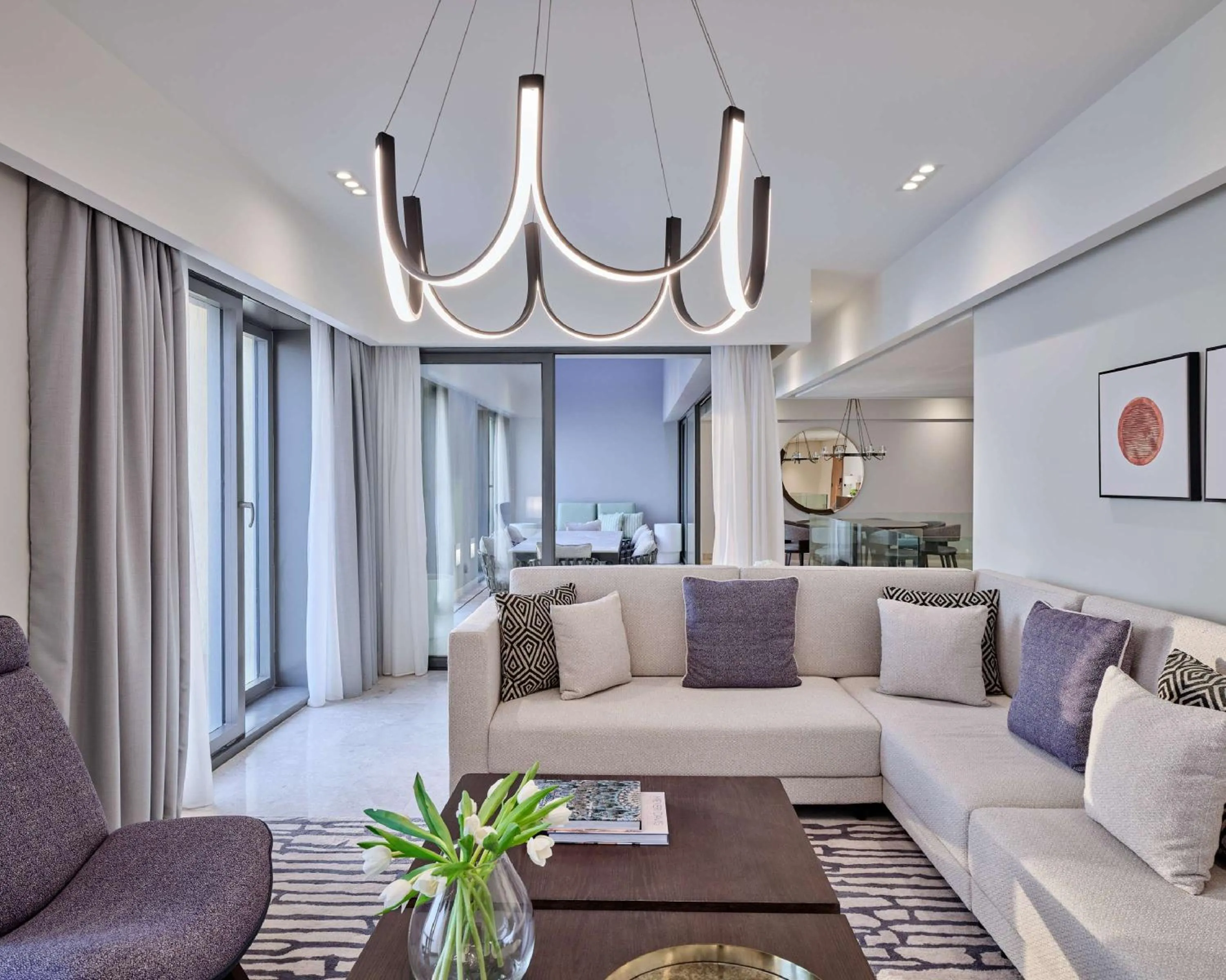 Photo of the whole room in Grand Hyatt Kuwait Residences