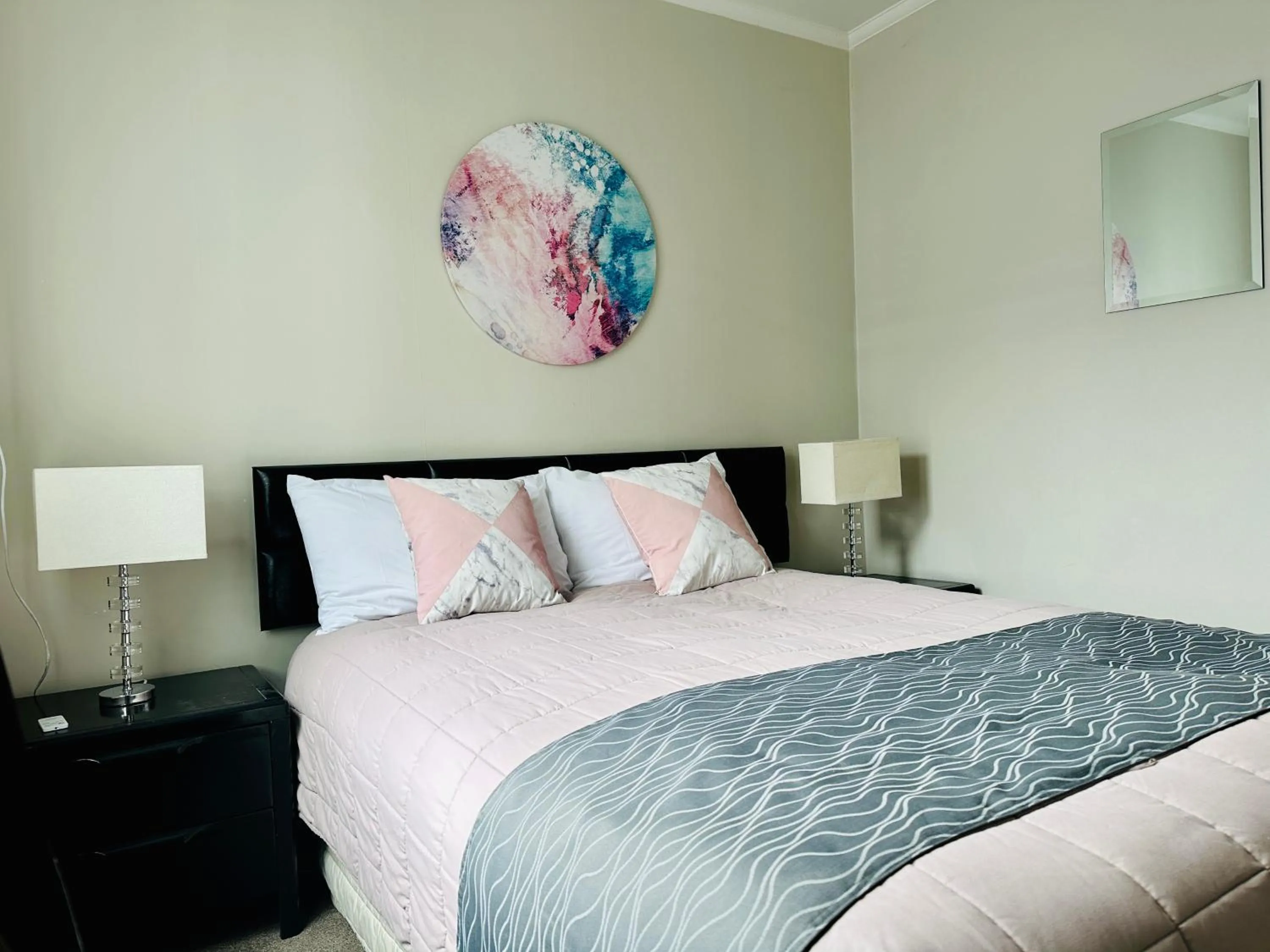 Bed in A1 Kaikoura Motel & Apartment