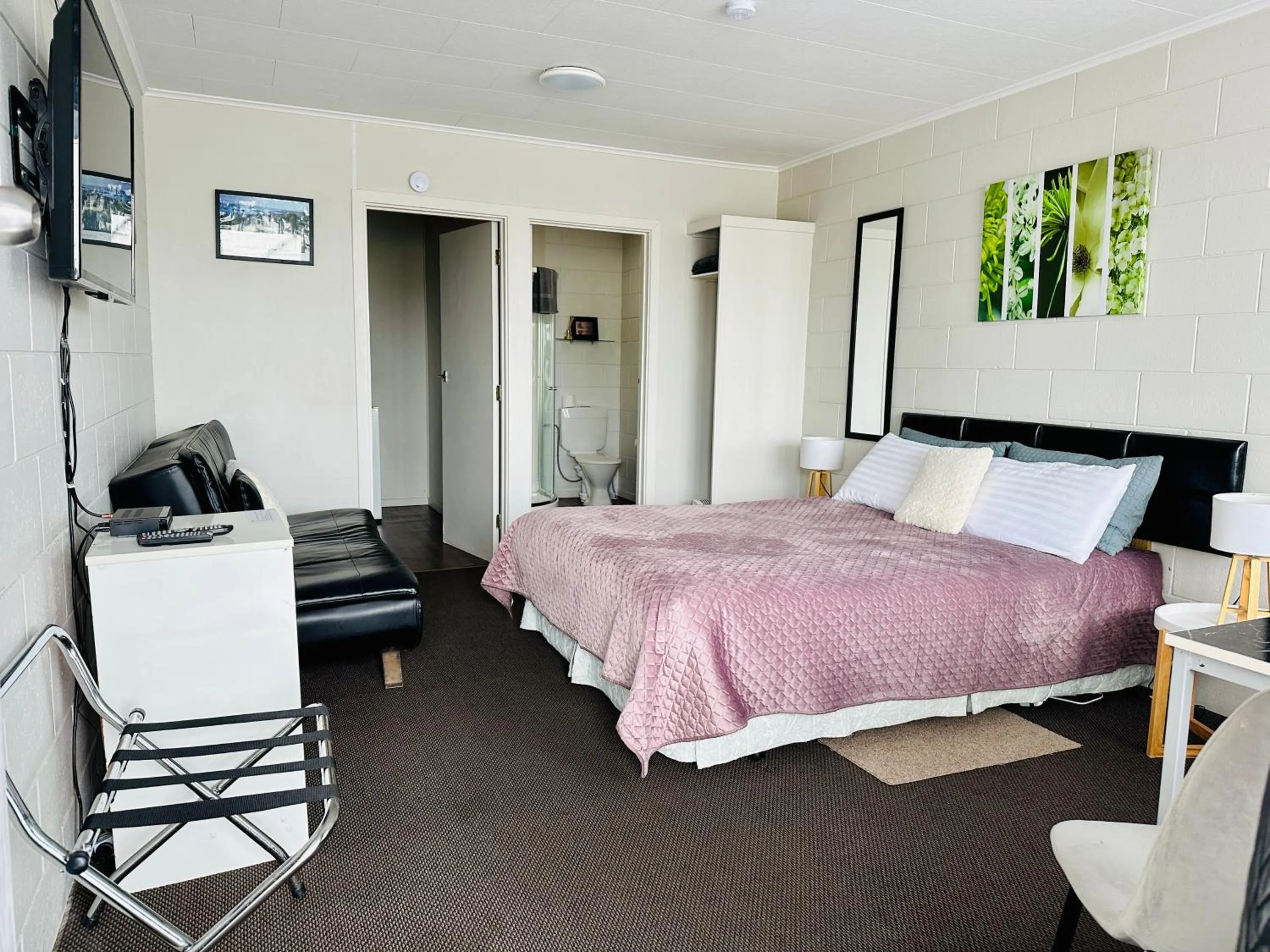 Bed in A1 Kaikoura Motel & Apartment