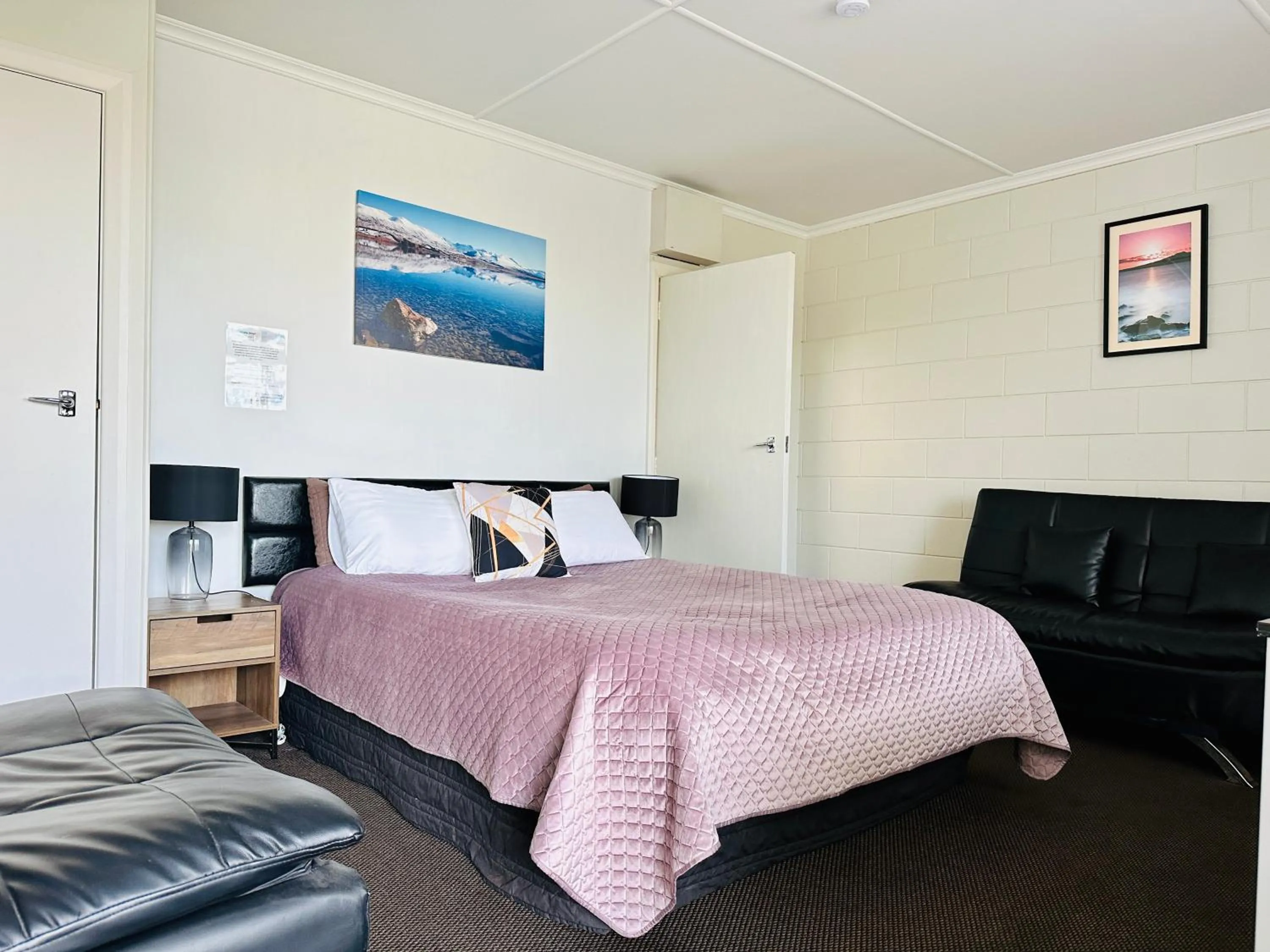 Bed in A1 Kaikoura Motel & Apartment