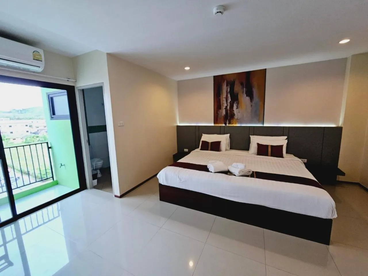 Bed in STAYHERE@AIRPORT SERVICE APARTMENT