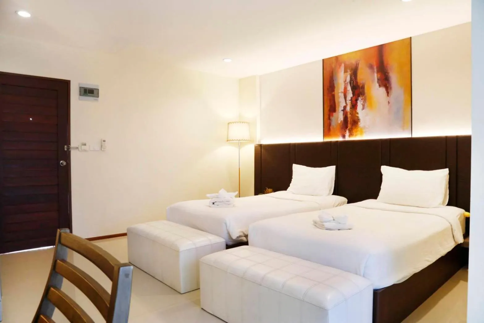 Photo of the whole room, Bed in STAYHERE@AIRPORT SERVICE APARTMENT