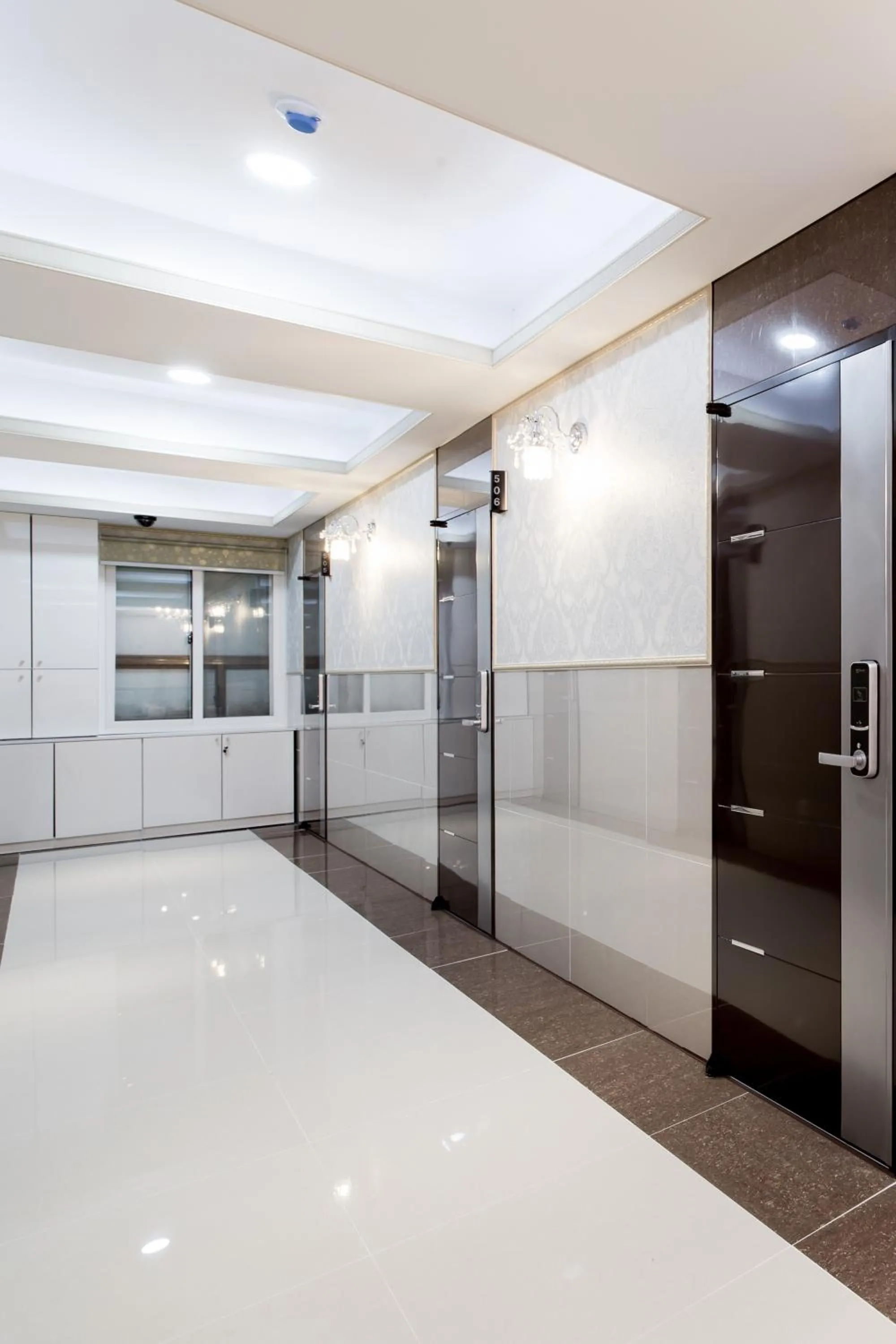 Communal lounge/ TV room in Chloe Hostel