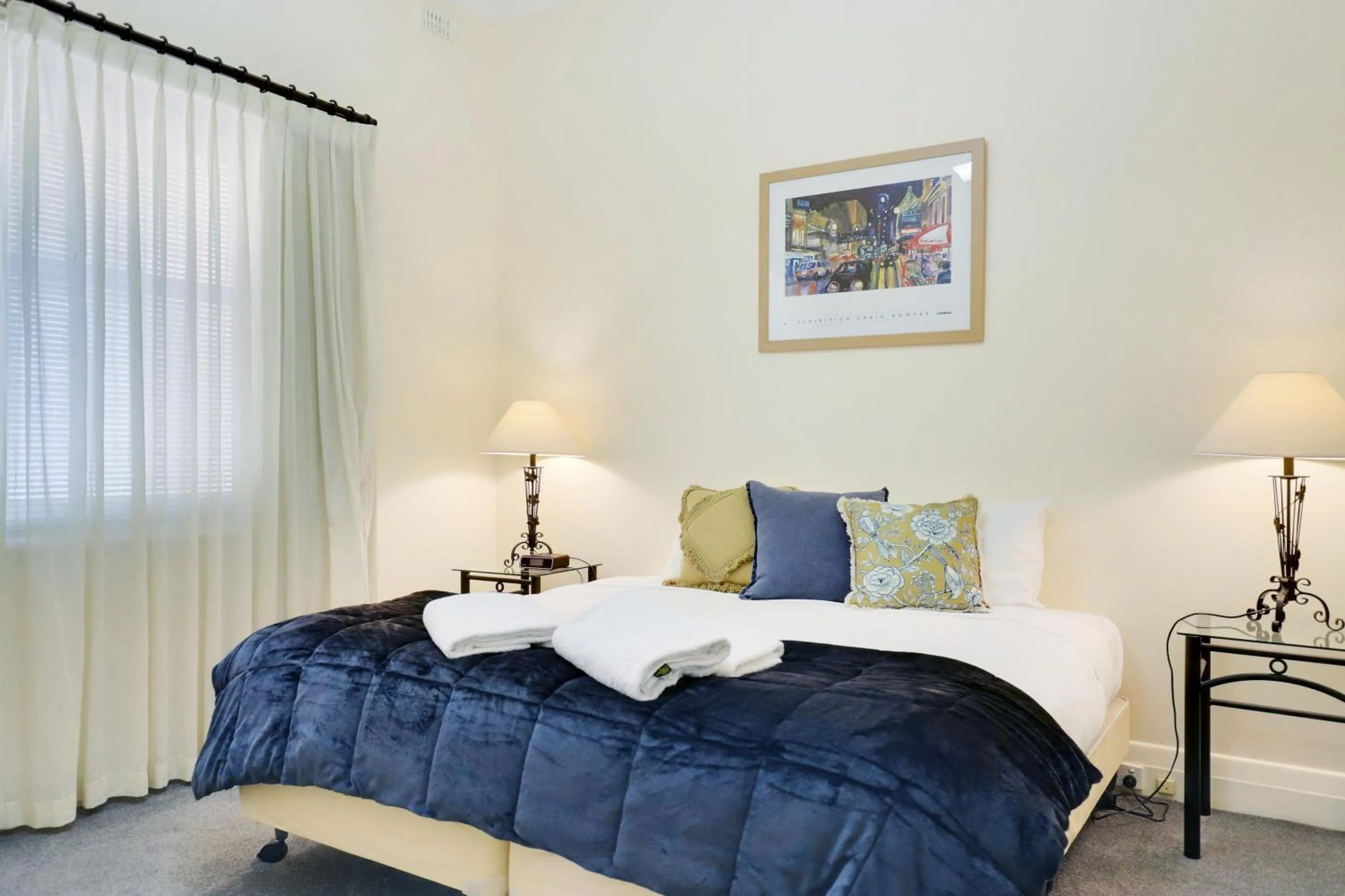 Bedroom, Bed in Bayview Apartments Glenelg