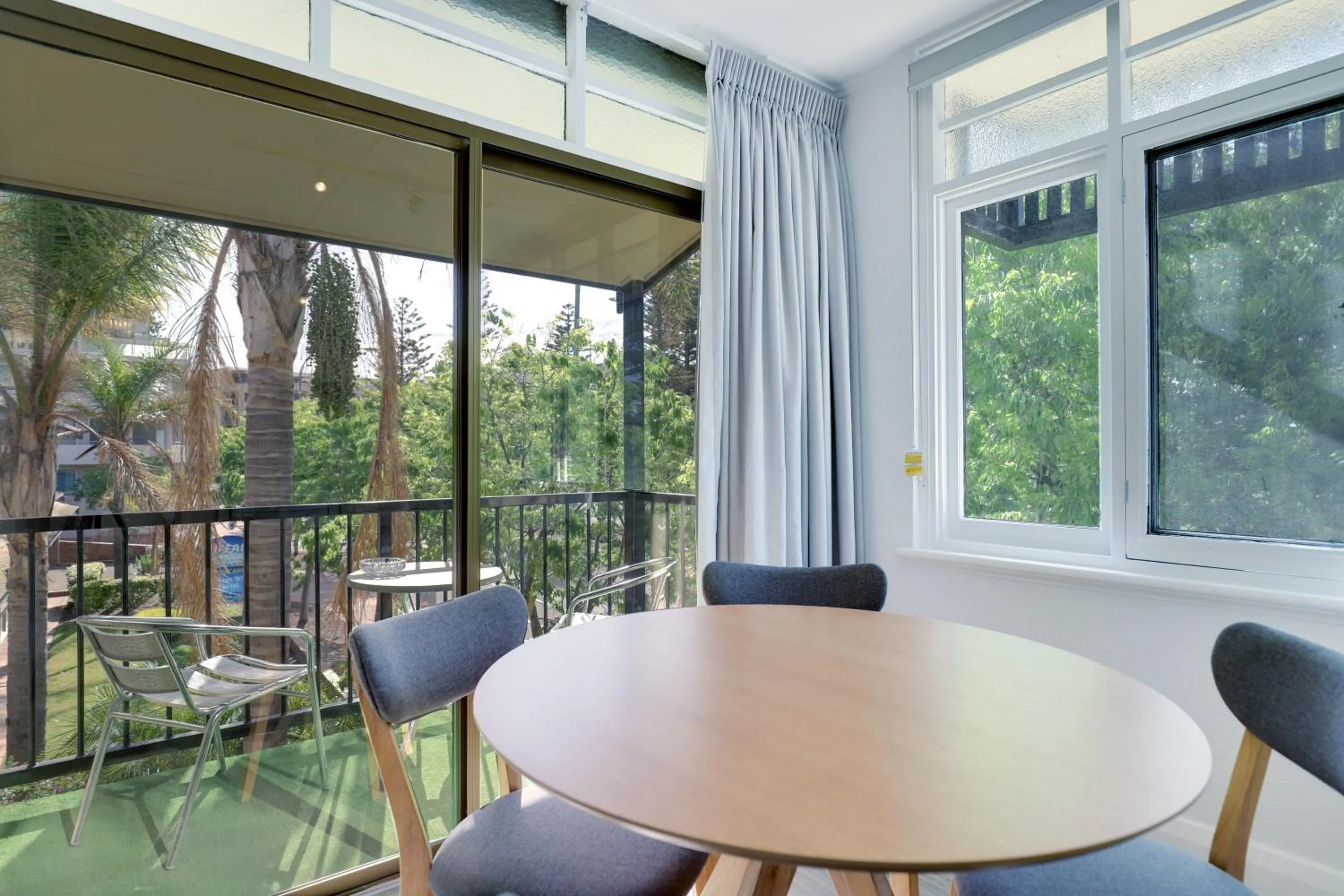 Dining area in Bayview Apartments Glenelg