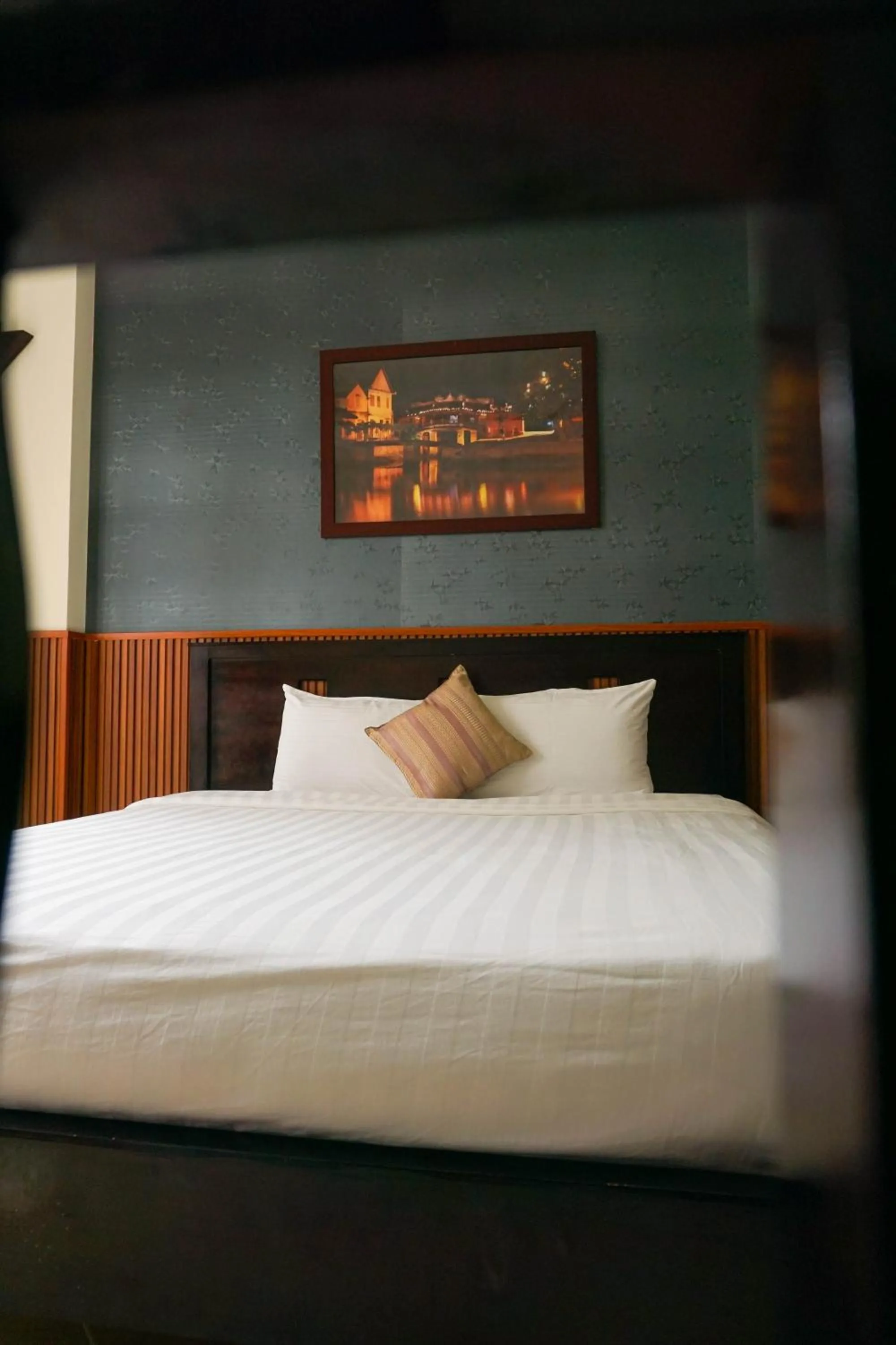 Property building, Bed in Paradise Hotel Hoi An