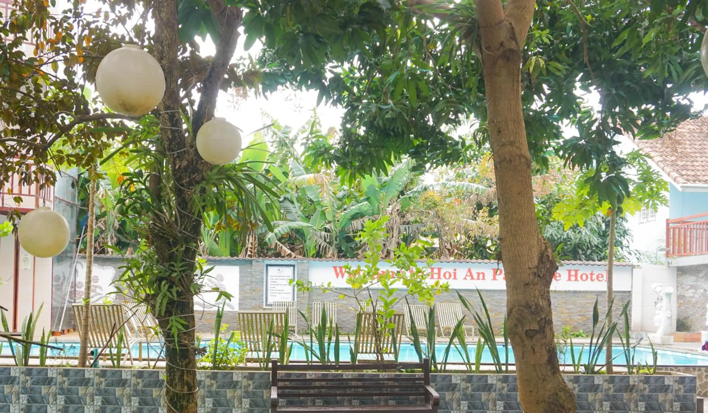 Swimming pool in Paradise Hotel Hoi An
