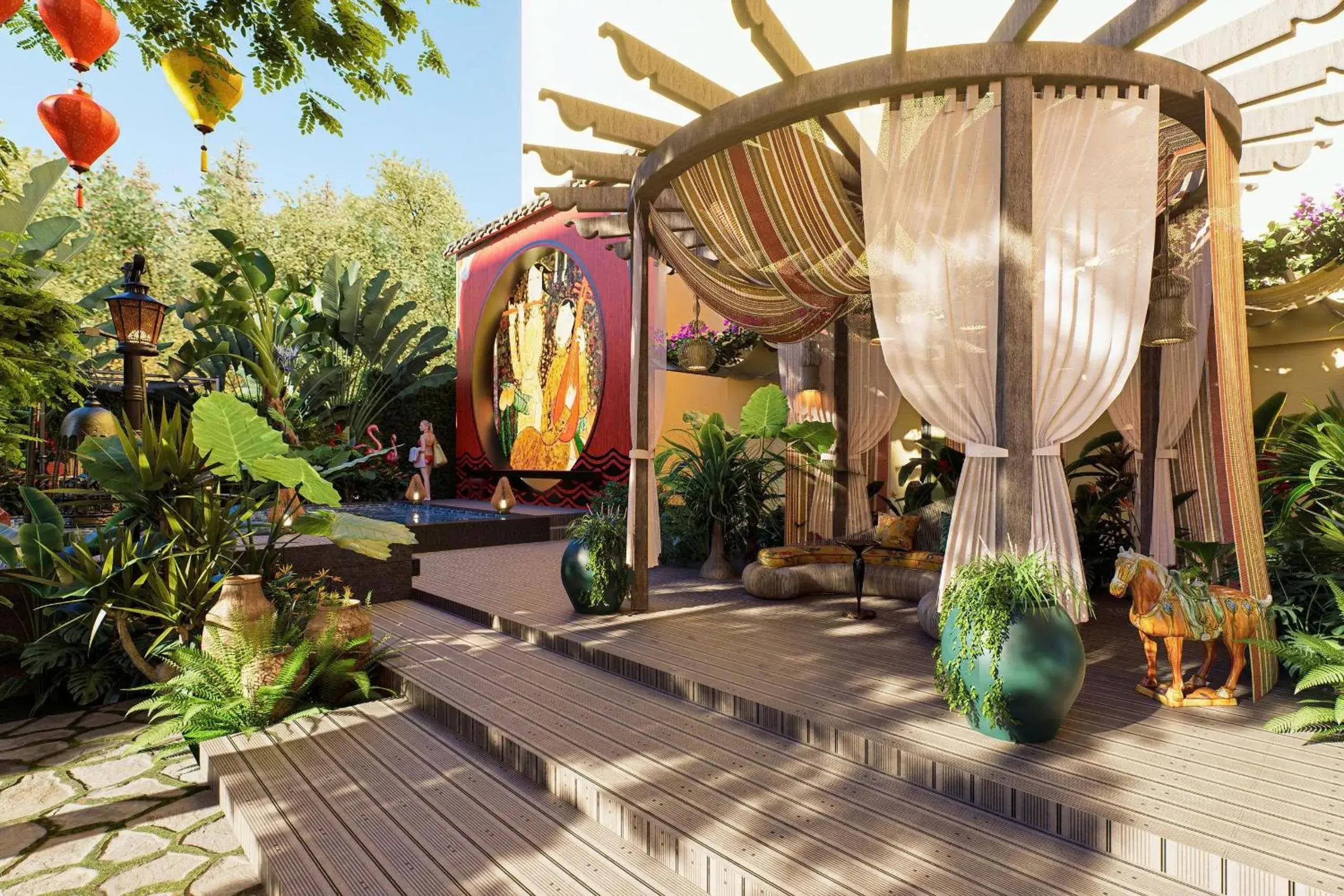 Property building in Paradise Hotel Hoi An Property building in Paradise Hotel Hoi An