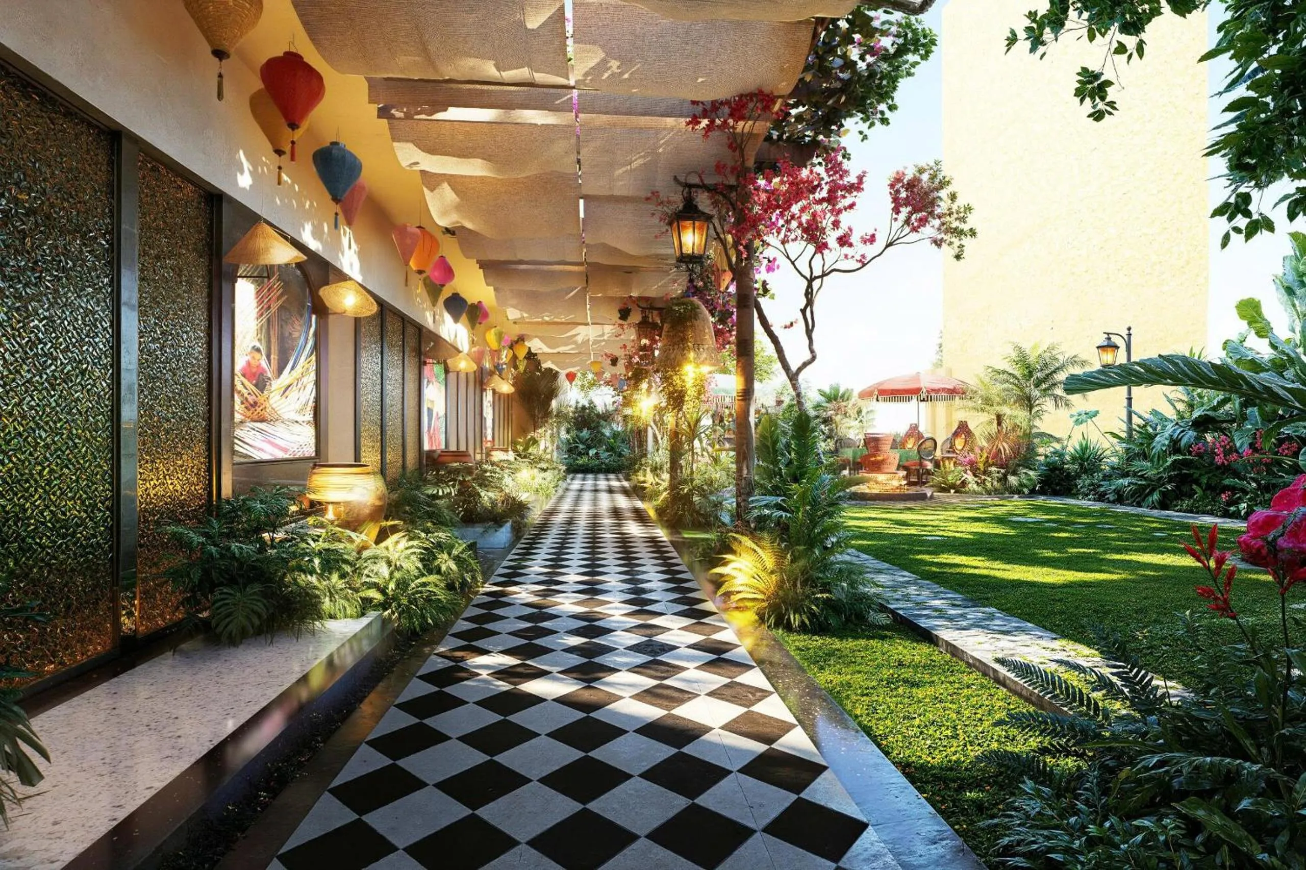 Property building in Paradise Hotel Hoi An