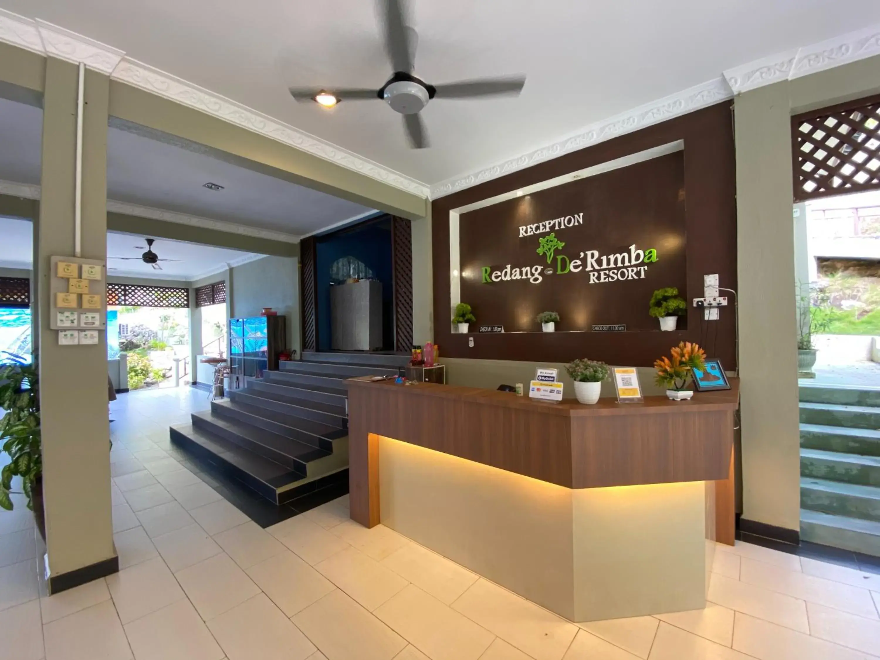 Lobby or reception in Redang De' Rimba Lobby or reception in Redang De' Rimba