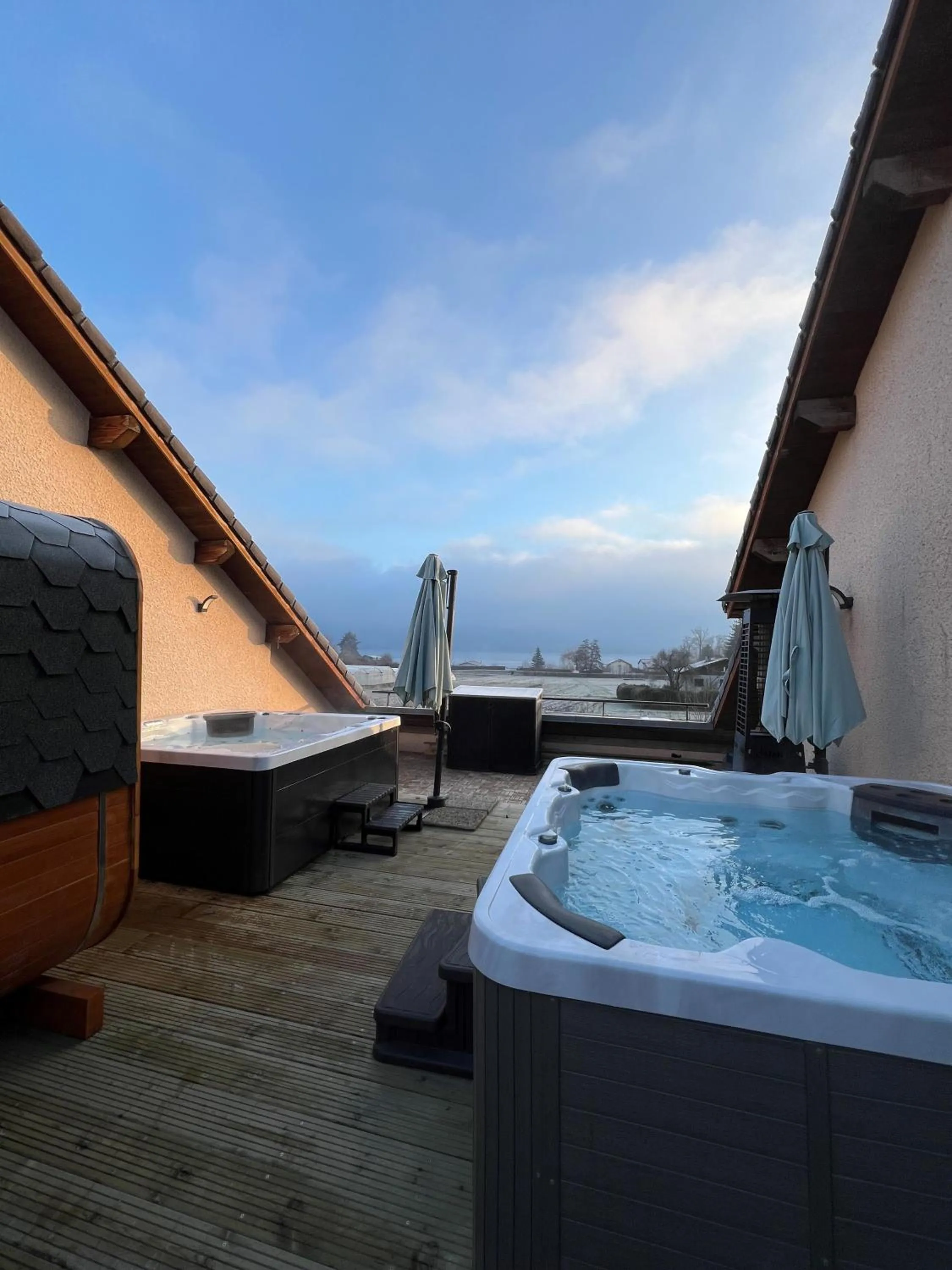 Hot Tub in La Parenthèse Enchantée