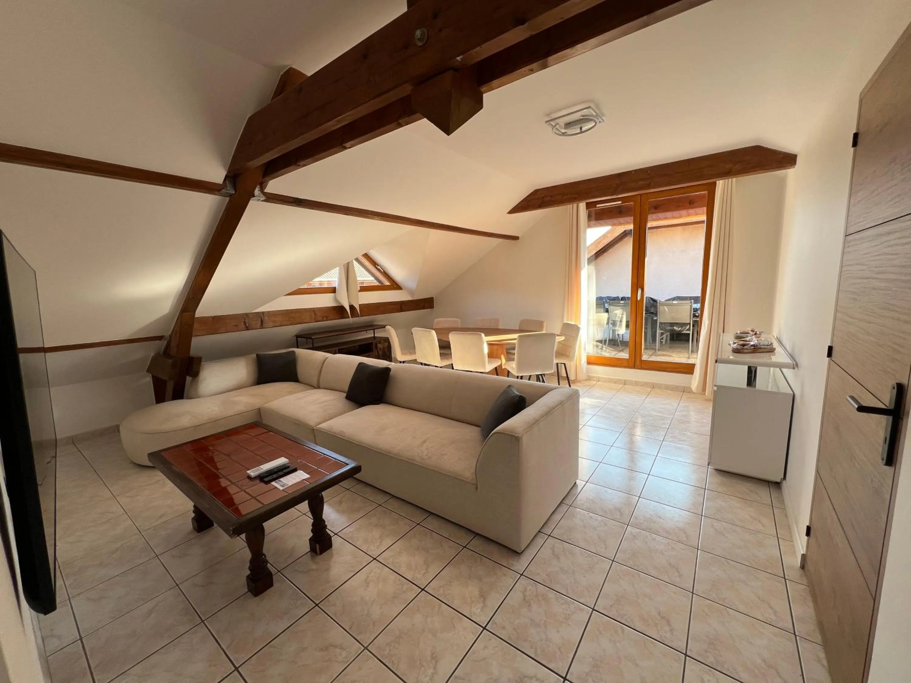 Living room in La Parenthèse Enchantée