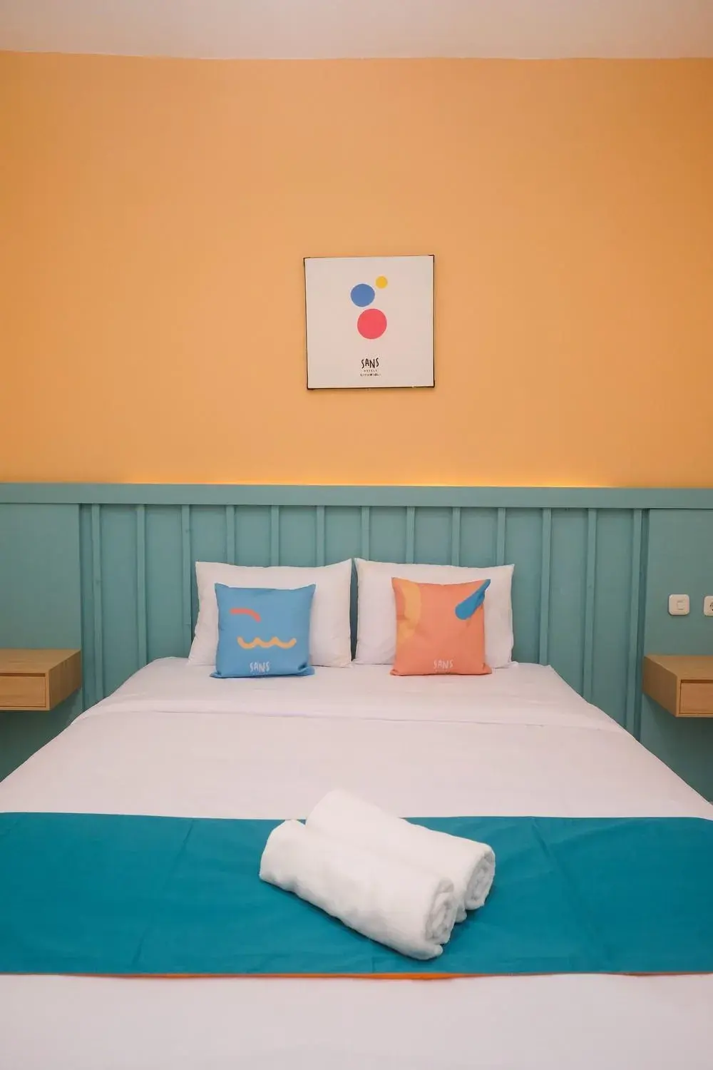 Bed in Sans Hotel City Inn Solo by RedDoorz Bed in Sans Hotel City Inn Solo by RedDoorz