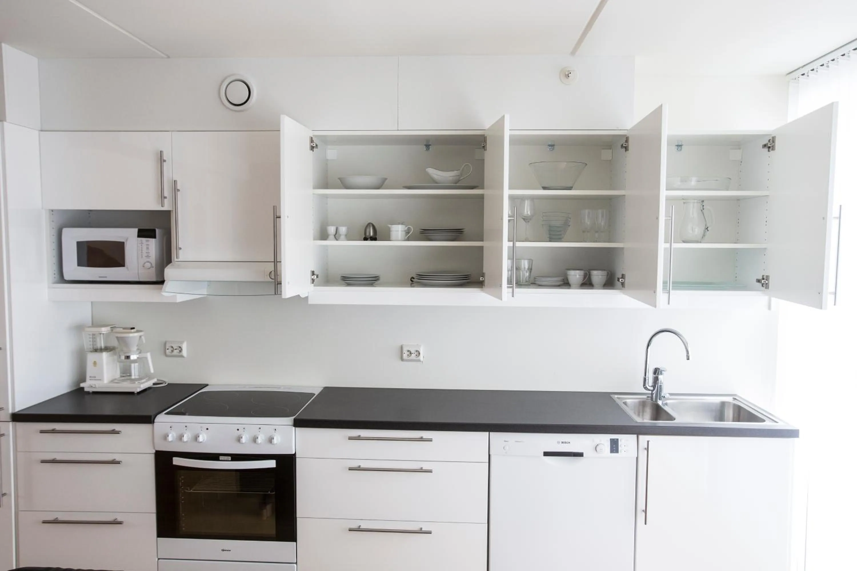 Kitchen or kitchenette in Klostergaarden leilighetshotell AS - Best Housing Apartments