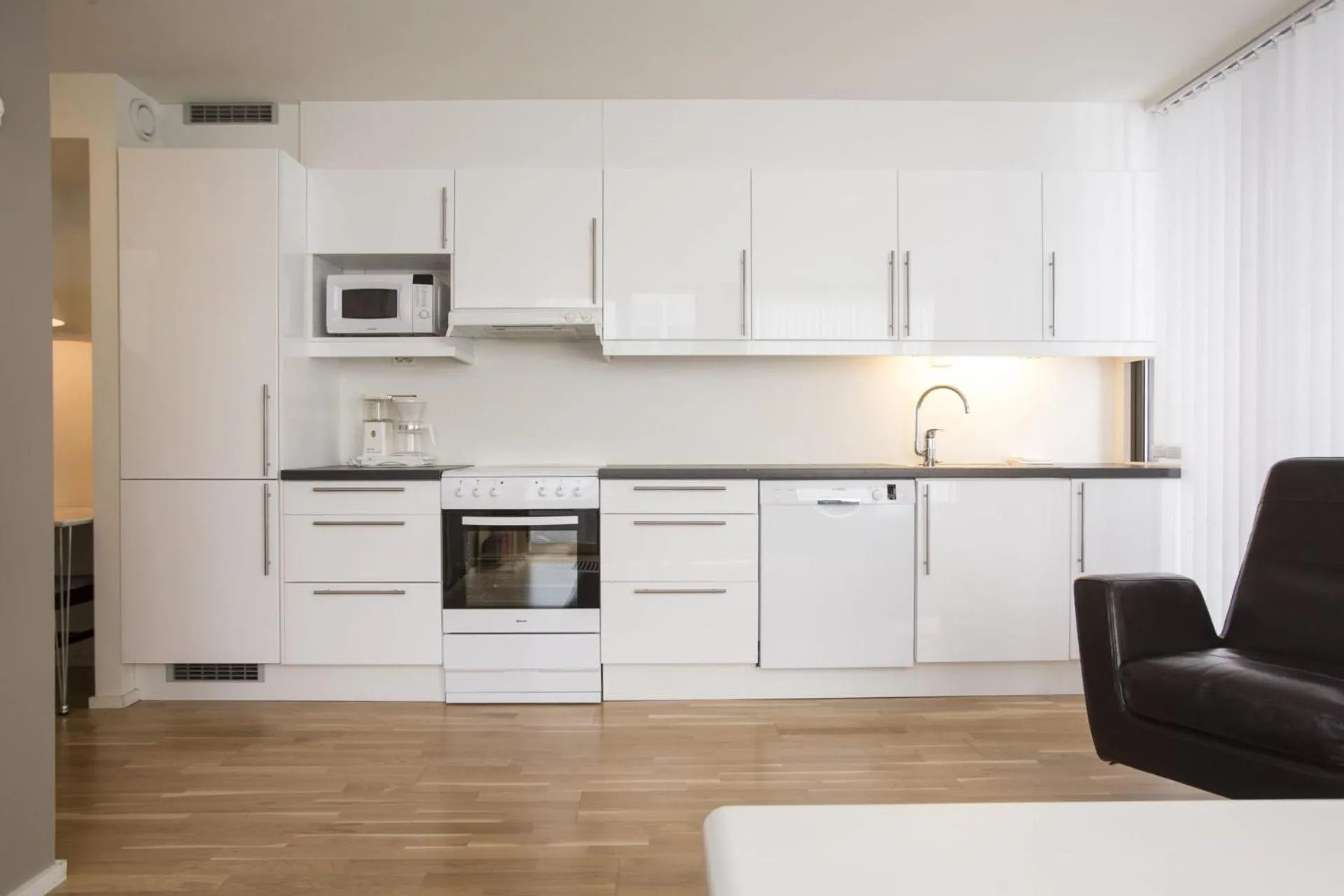 Kitchen or kitchenette in Klostergaarden leilighetshotell AS - Best Housing Apartments