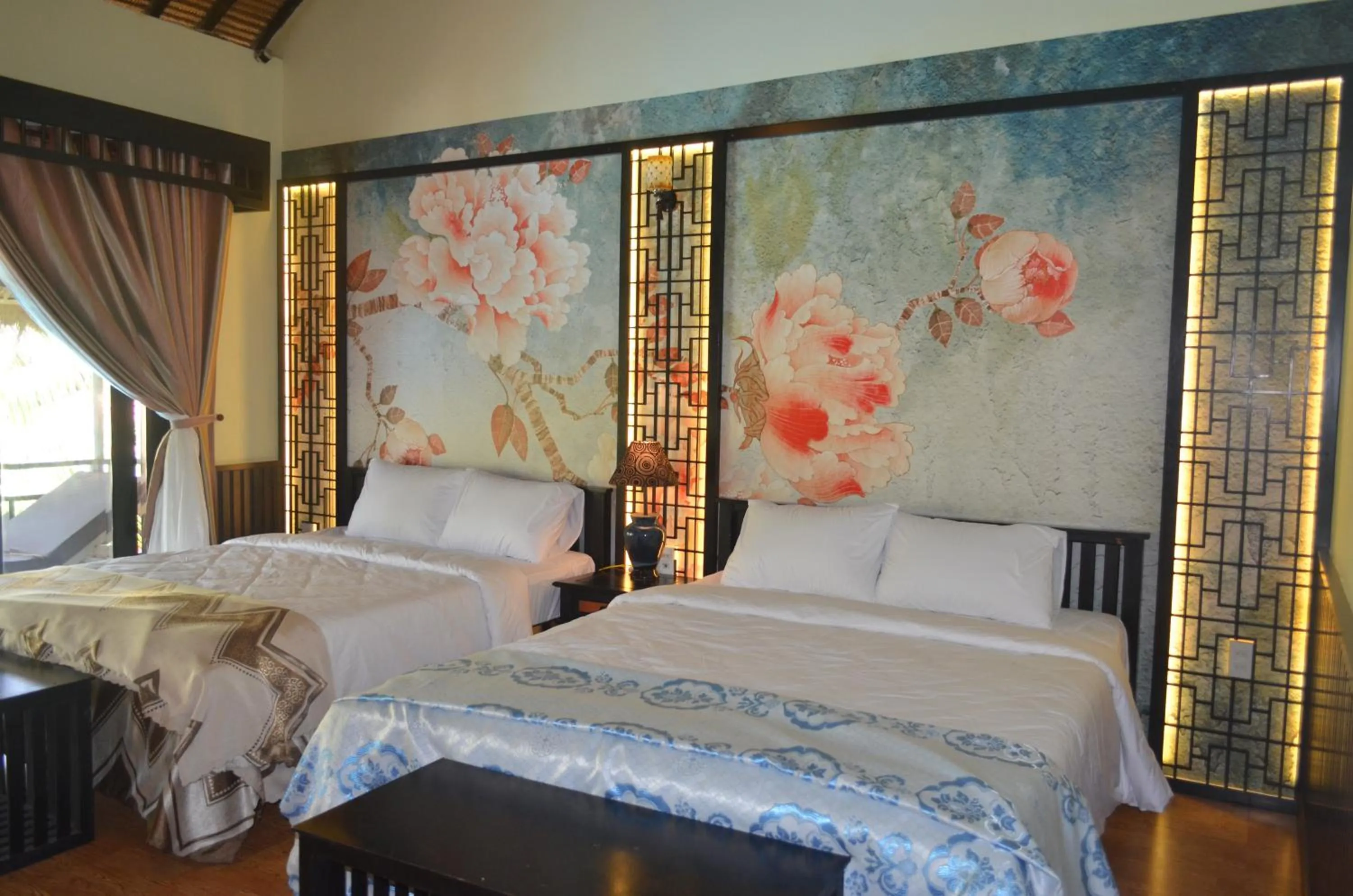 Bedroom, Bed in Rang Garden Beach Side