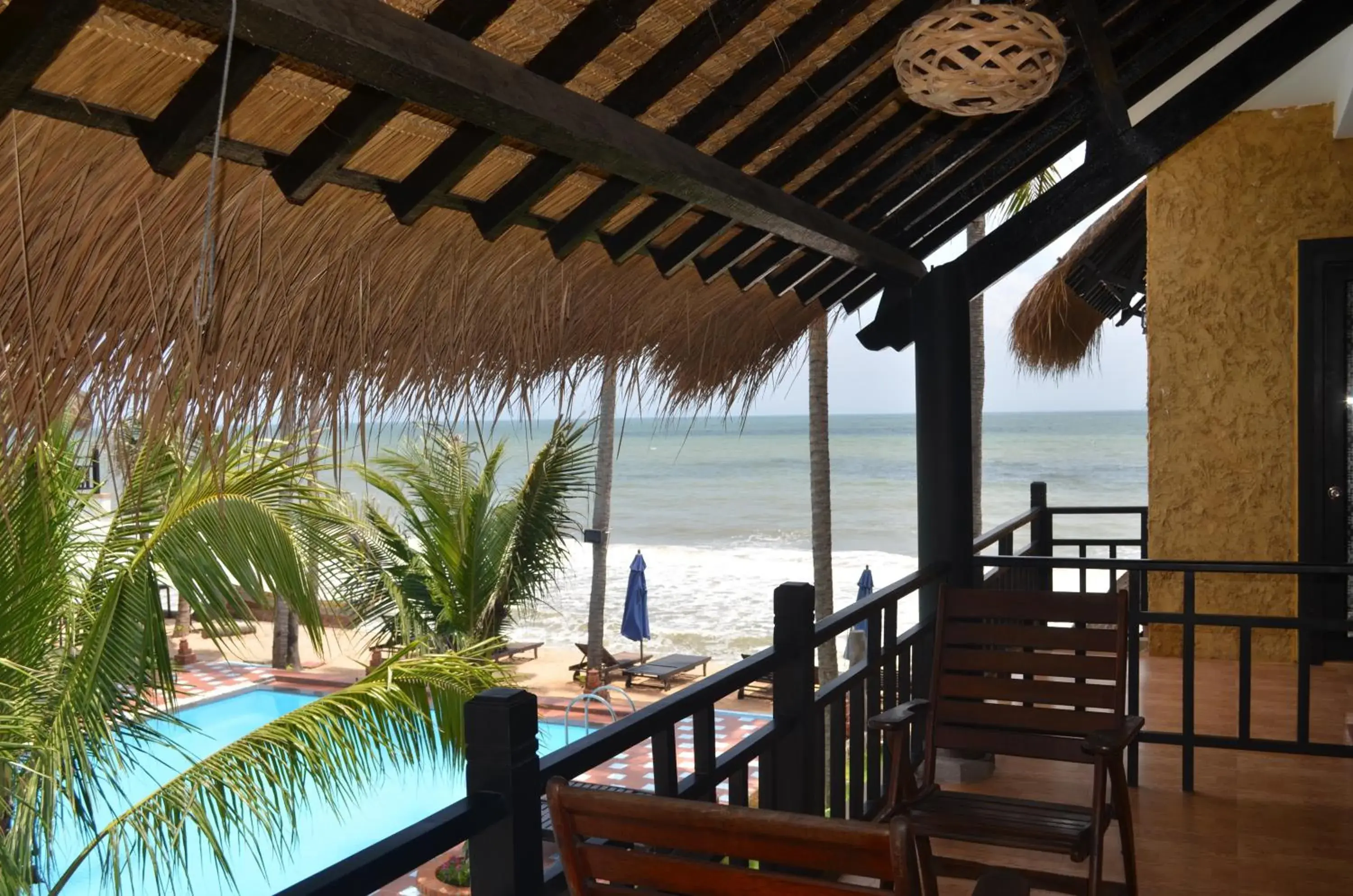 Bird's eye view in Rang Garden Beach Side Bird's eye view in Rang Garden Beach Side