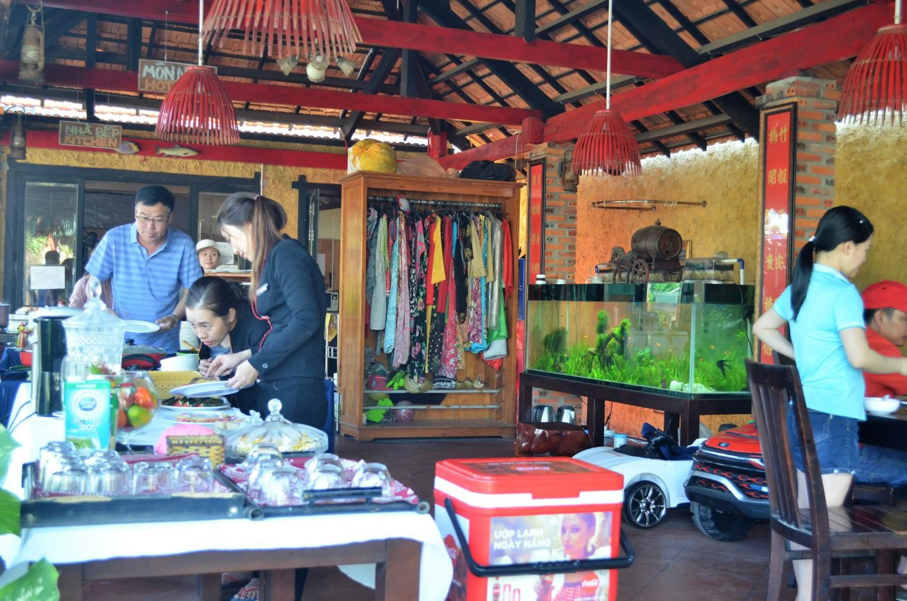 Breakfast in Rang Garden Beach Side