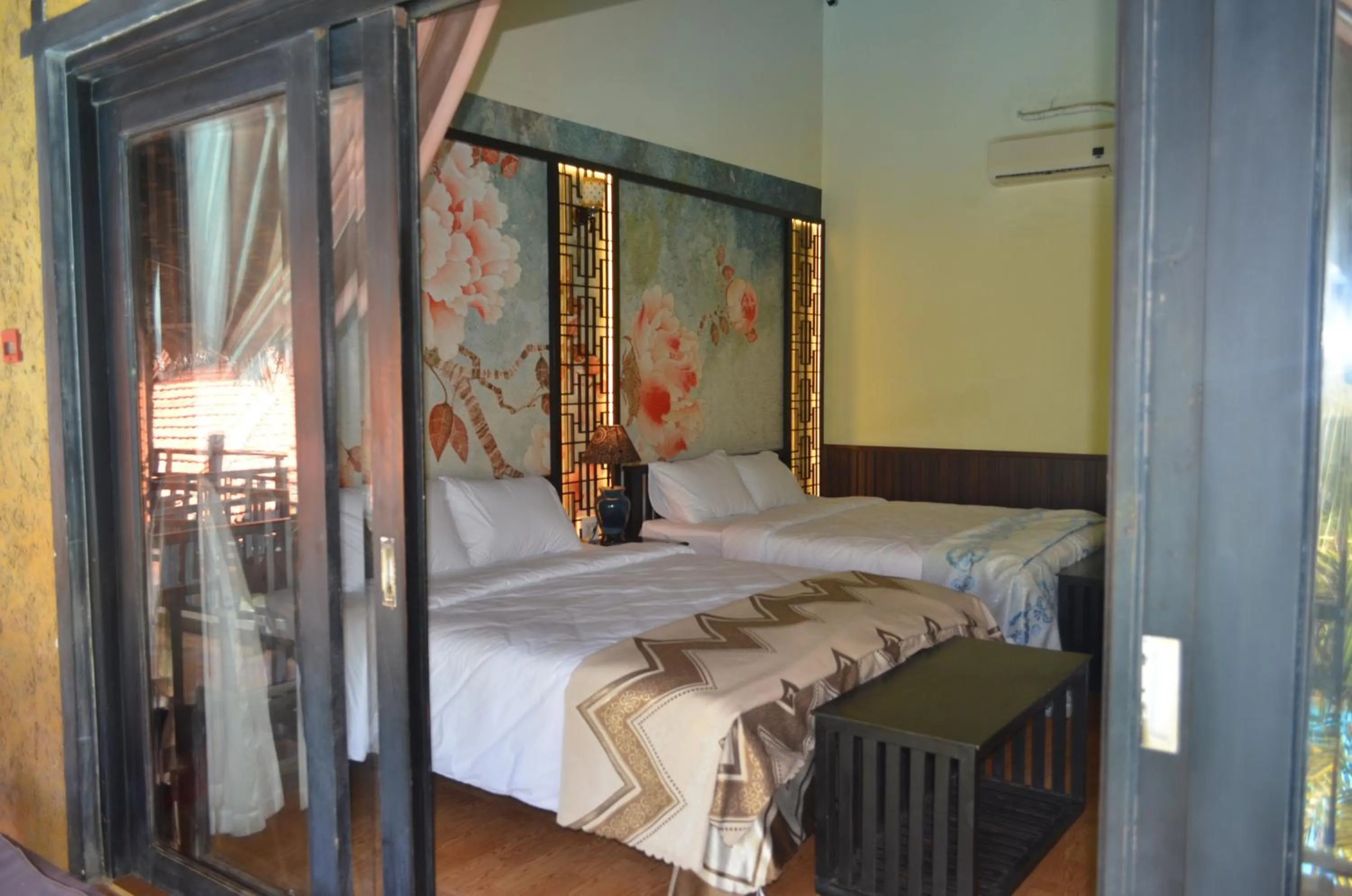 Patio, Bed in Rang Garden Beach Side