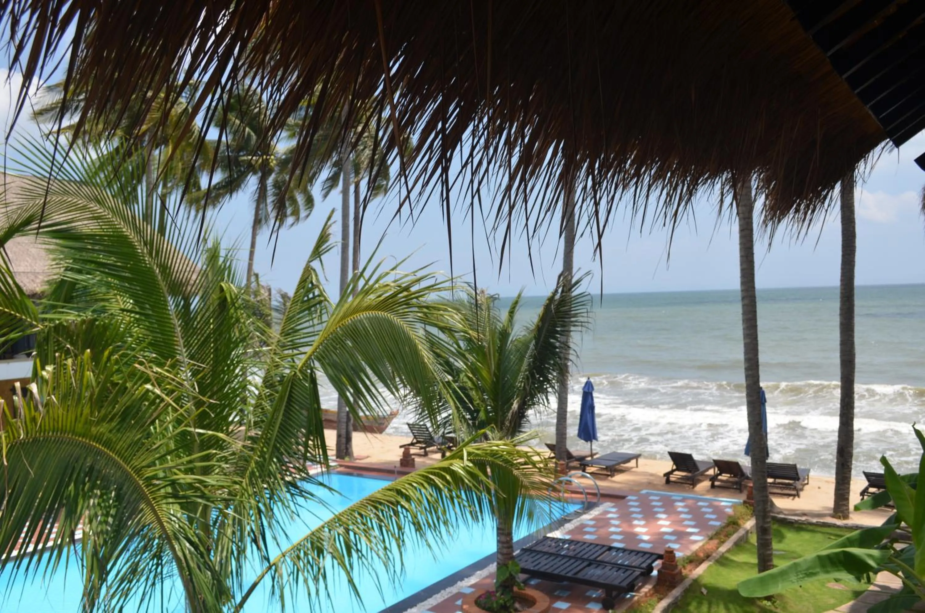 Bird's eye view in Rang Garden Beach Side