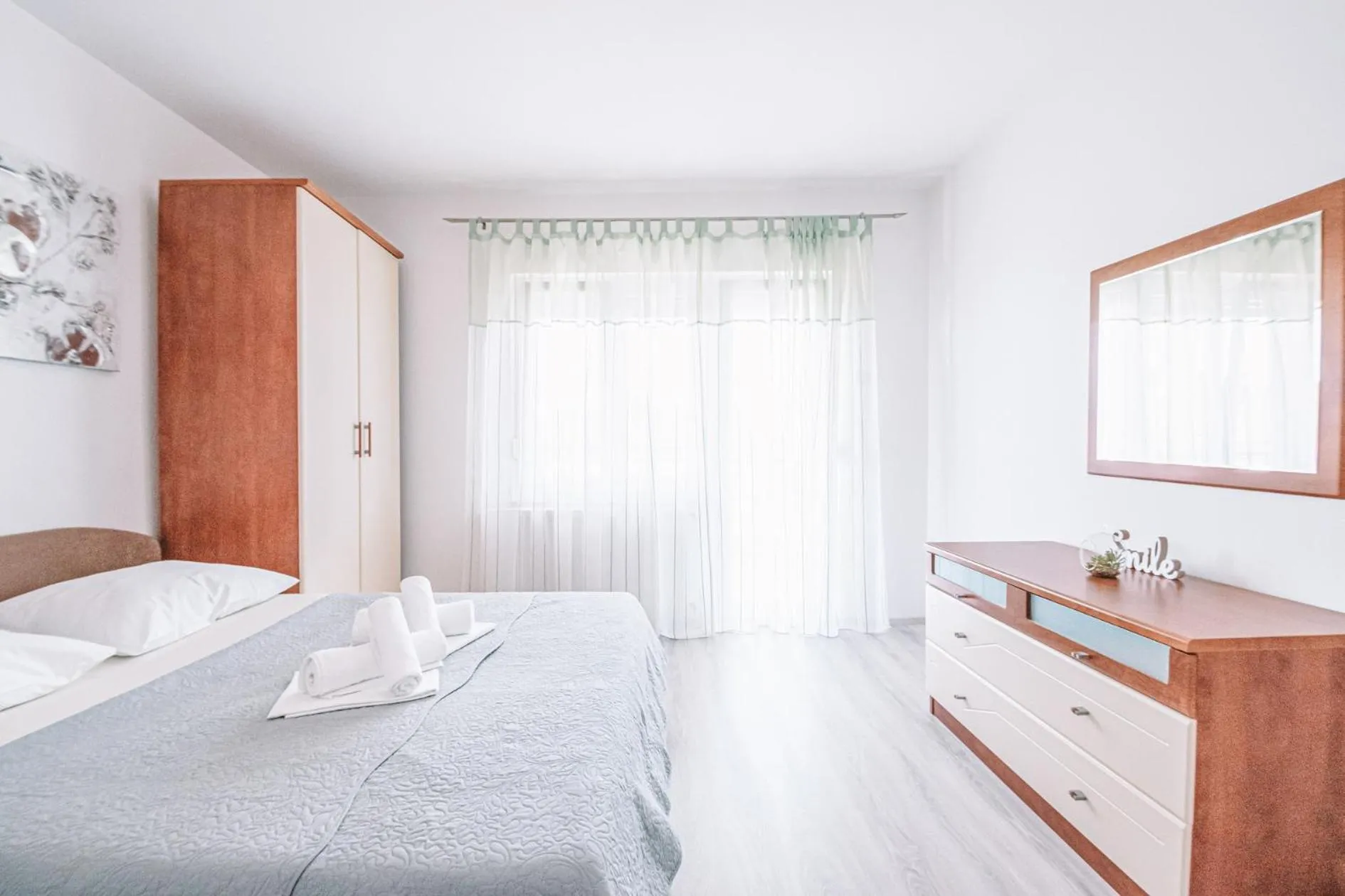 Bedroom, Bed in Apartments Vukic