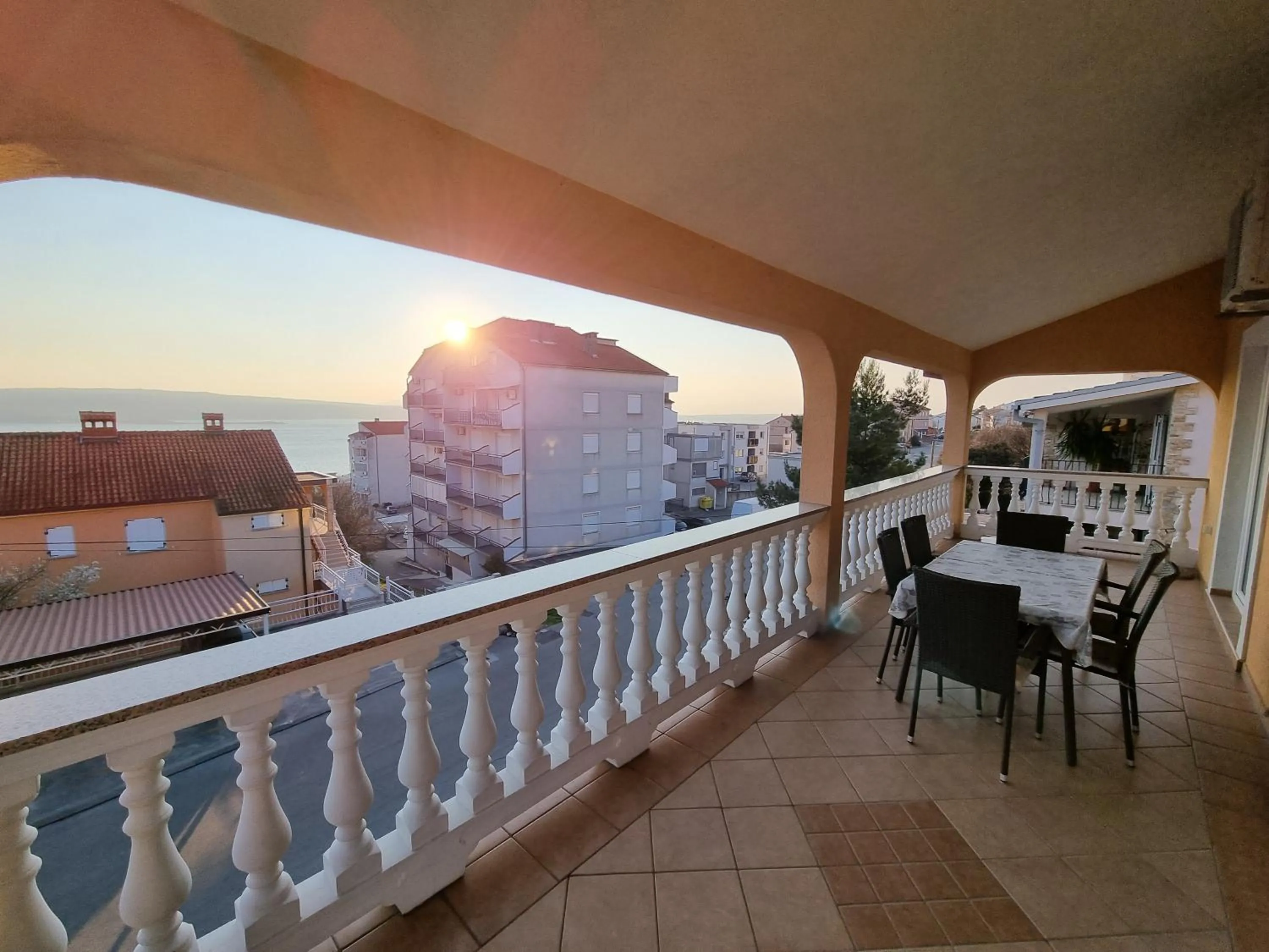 Balcony/Terrace in Apartments Vukic