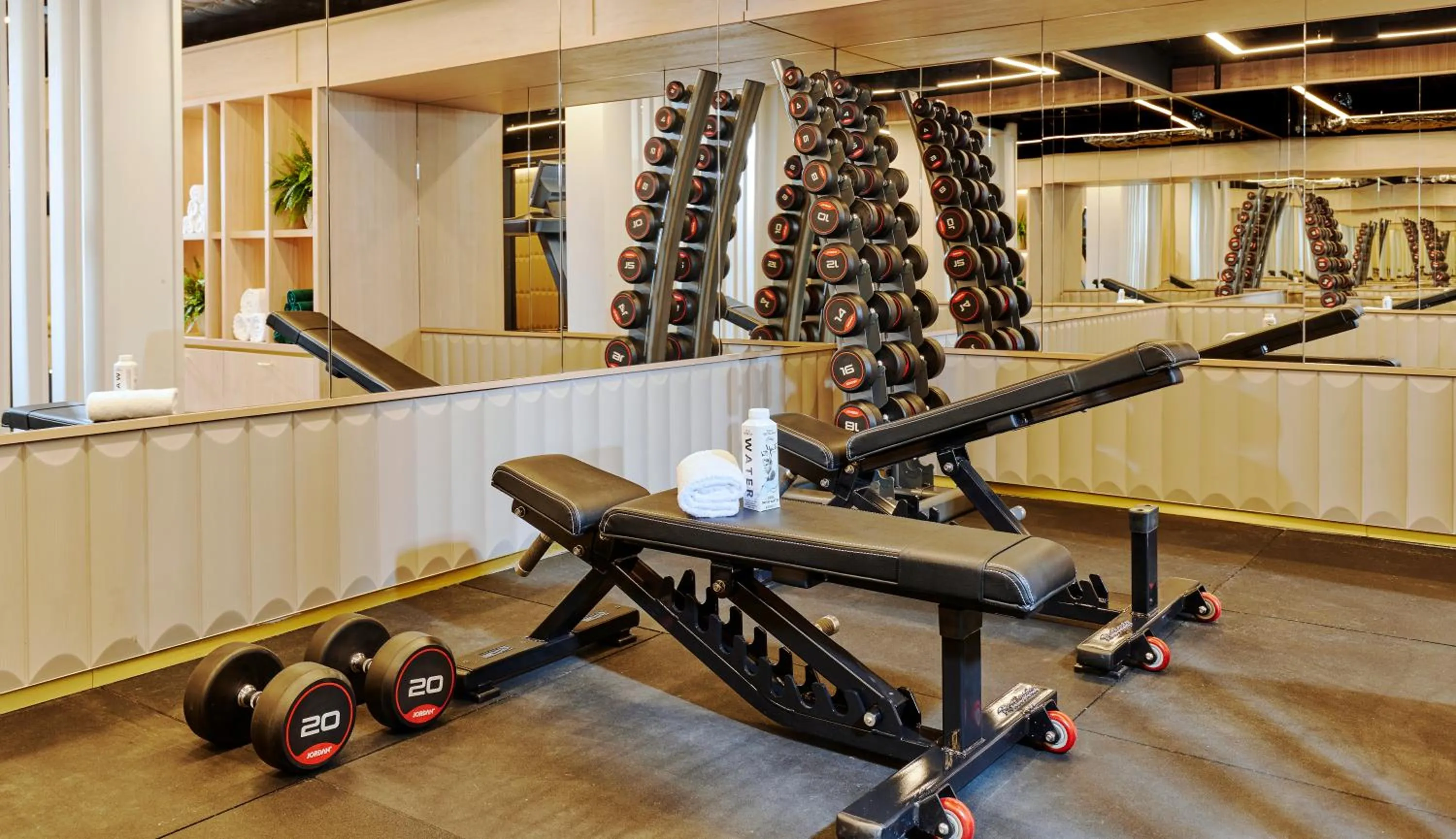Fitness centre/facilities in The Chancery Hotel