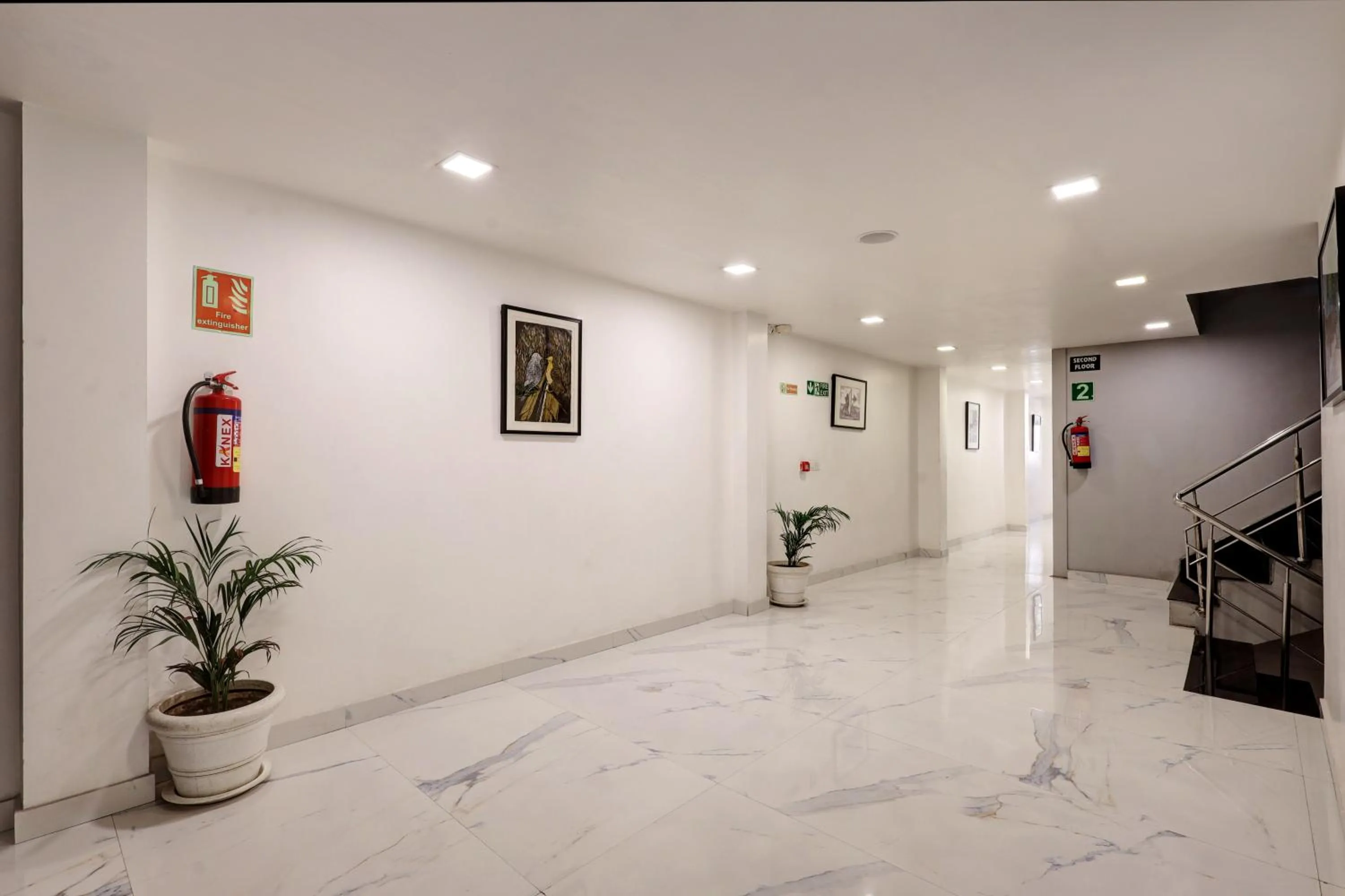 Floor plan in Hotel The Rasa Near Welcome Metro Station