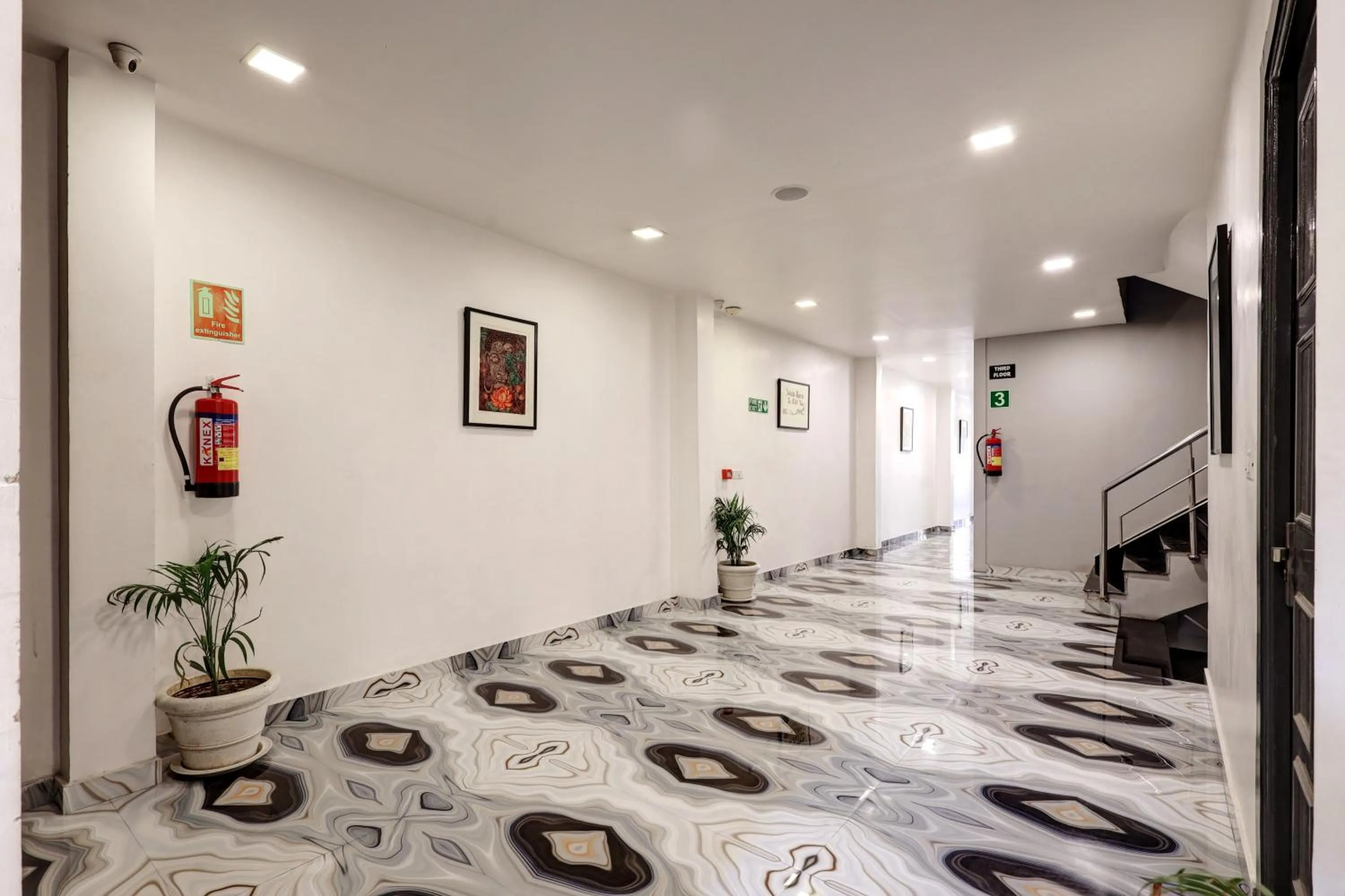 Floor plan in Hotel The Rasa Near Welcome Metro Station