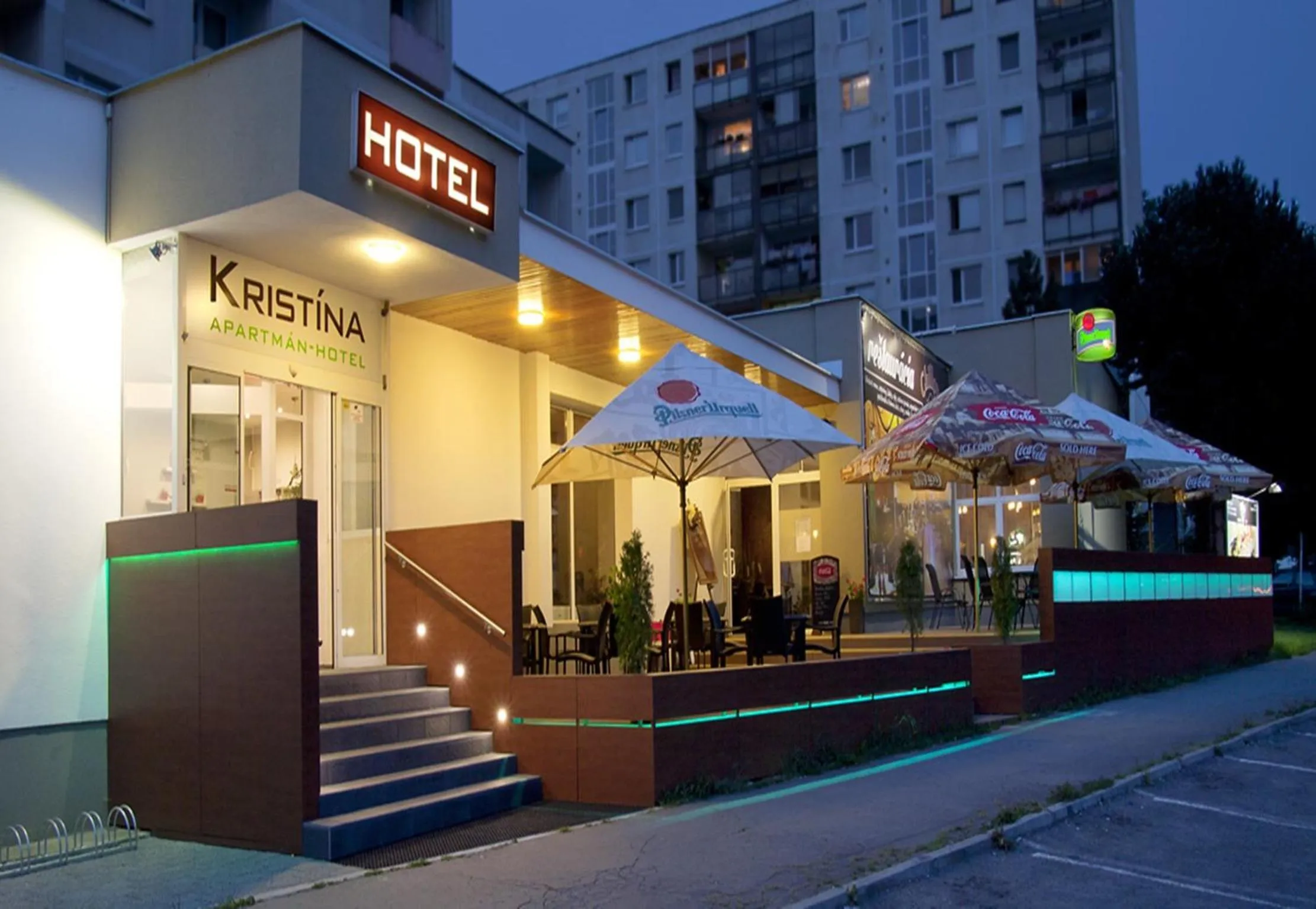 Property building in Hotel Kristína