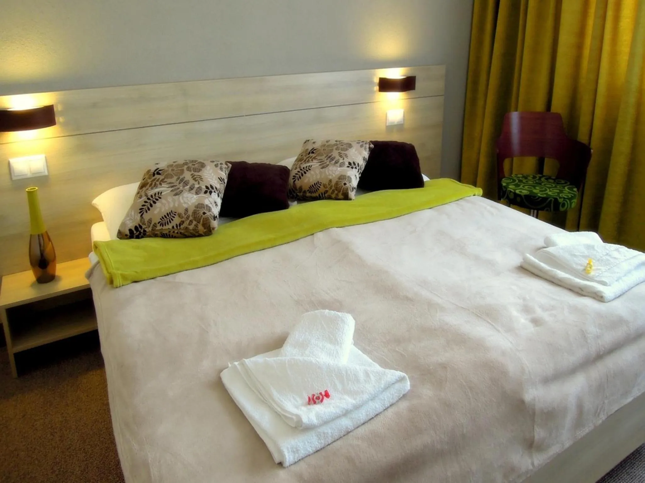 Bedroom, Bed in Hotel Kristína