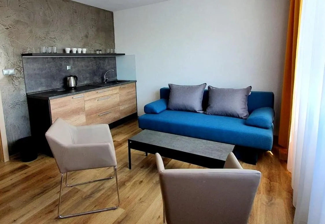 Kitchen or kitchenette in Hotel Kristína