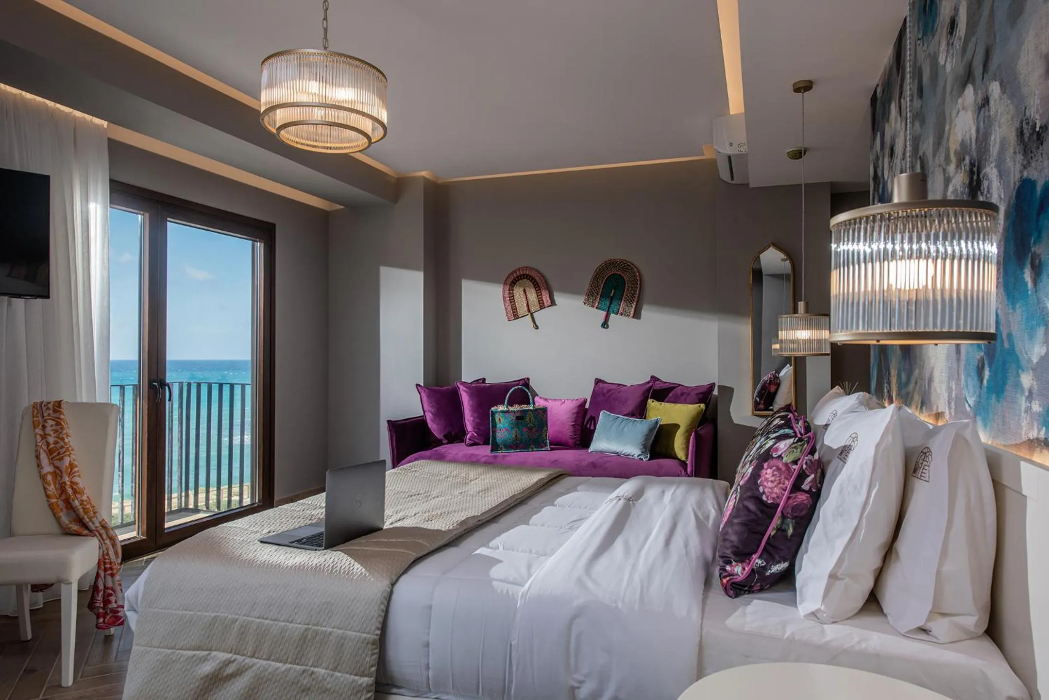 Bed in Vespera City Hotel