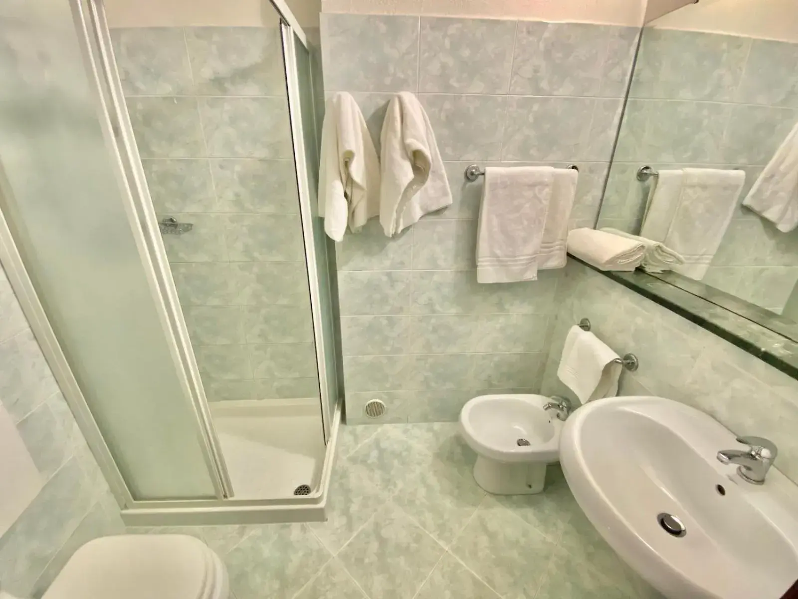 Bathroom in Hotel President