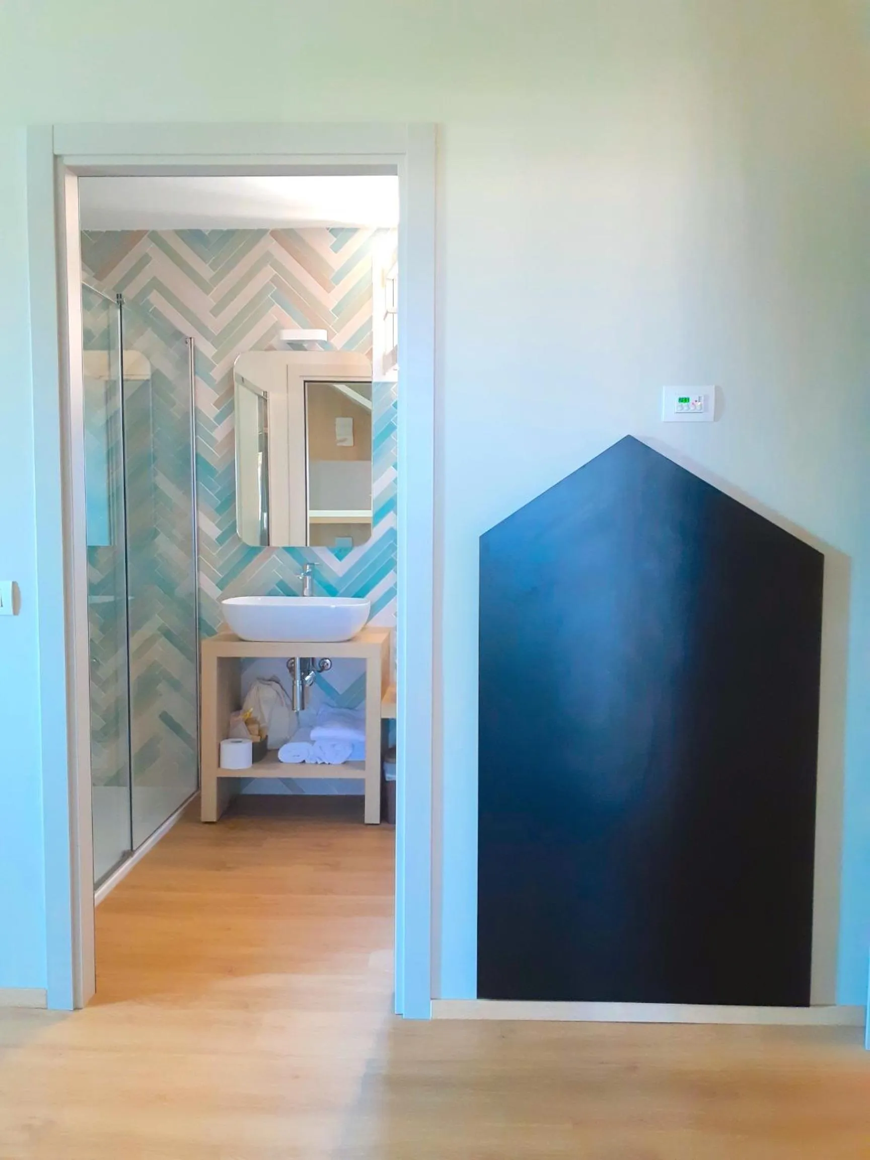 Bed in Hotel President