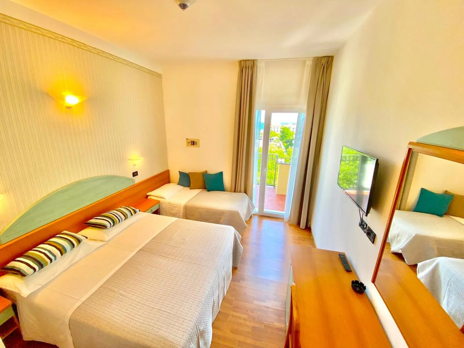 Bed in Hotel President