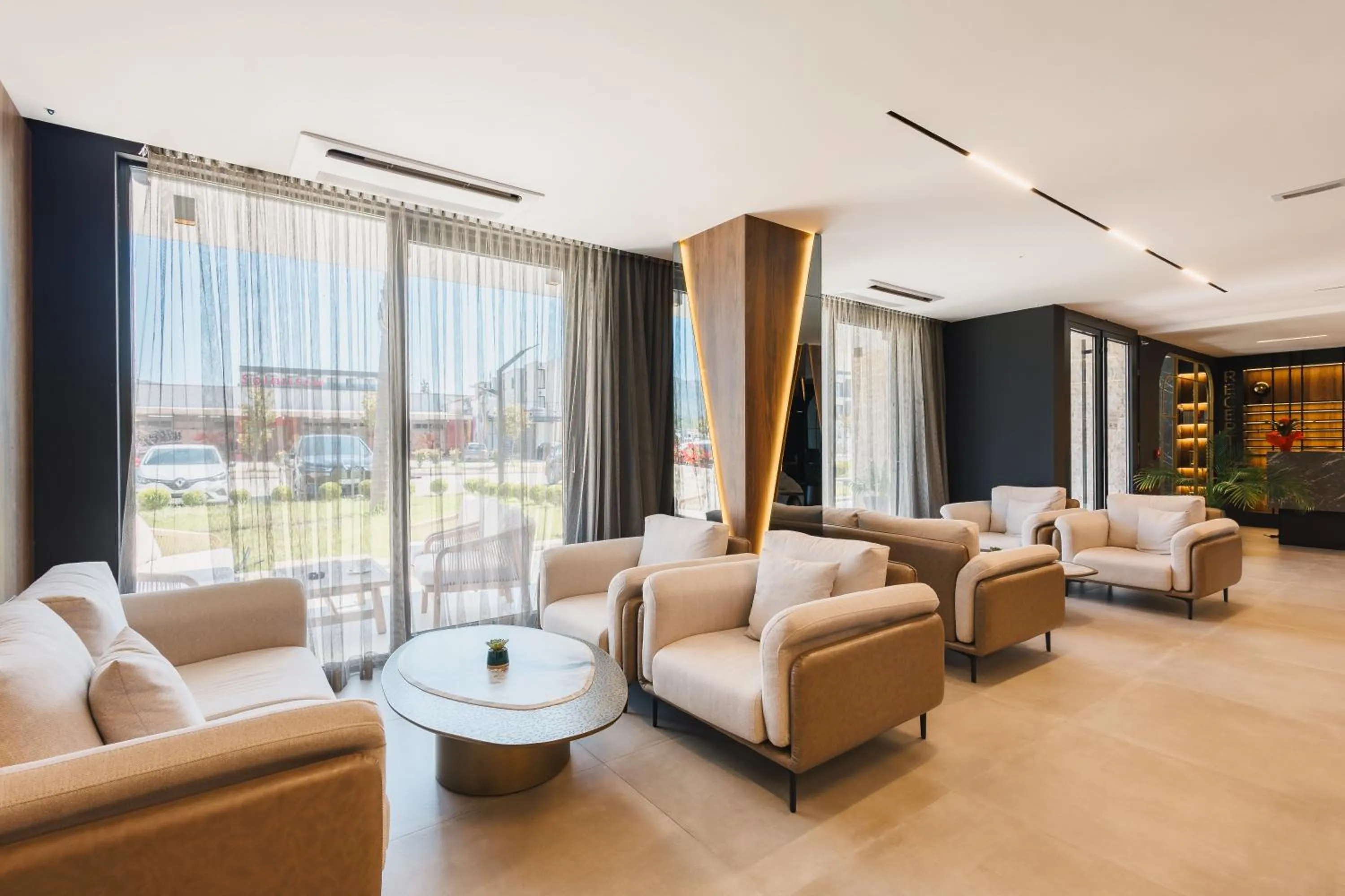 Lobby or reception in Hotel Teuta