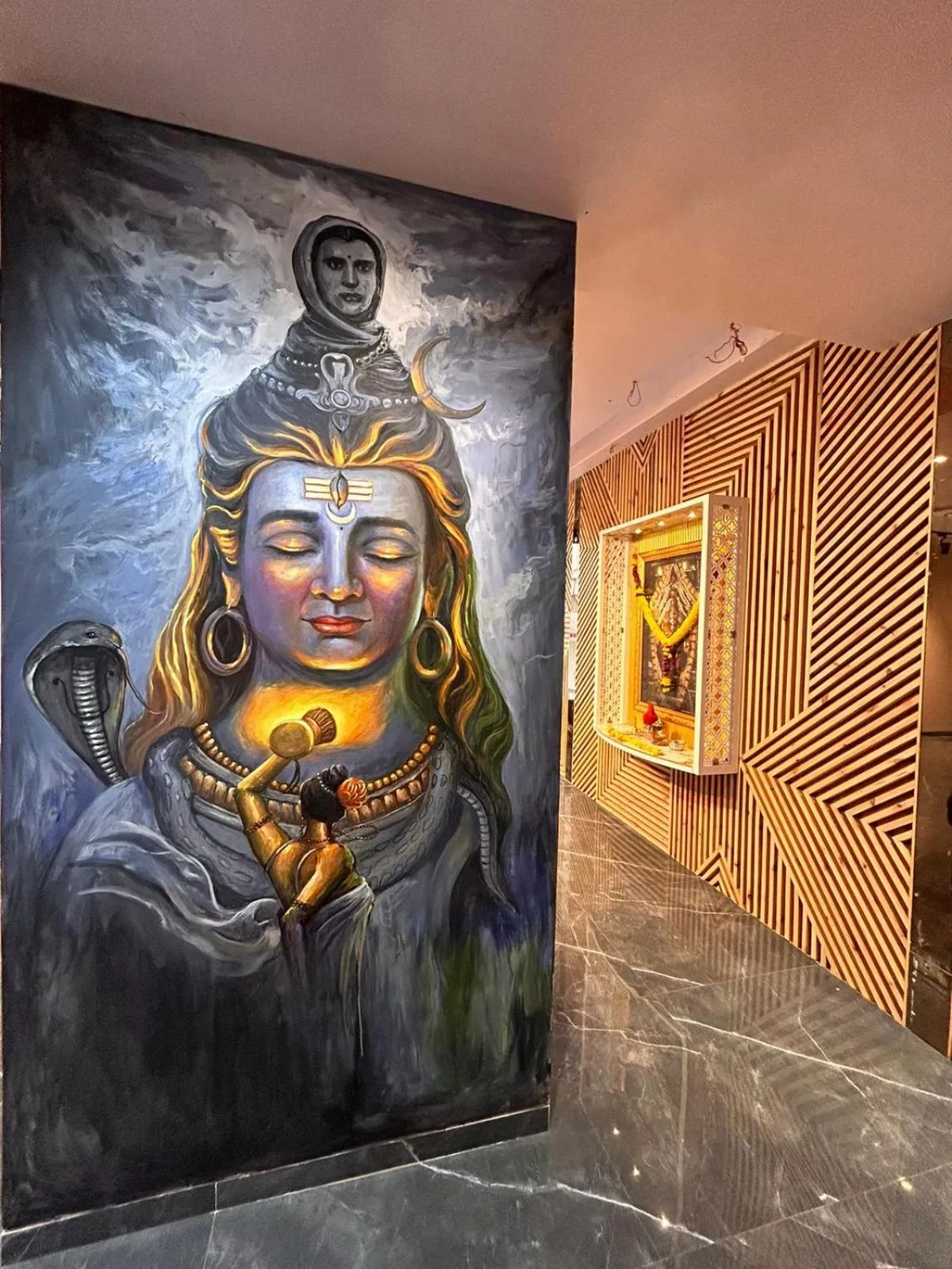 Decorative detail in Hotel AR Inn