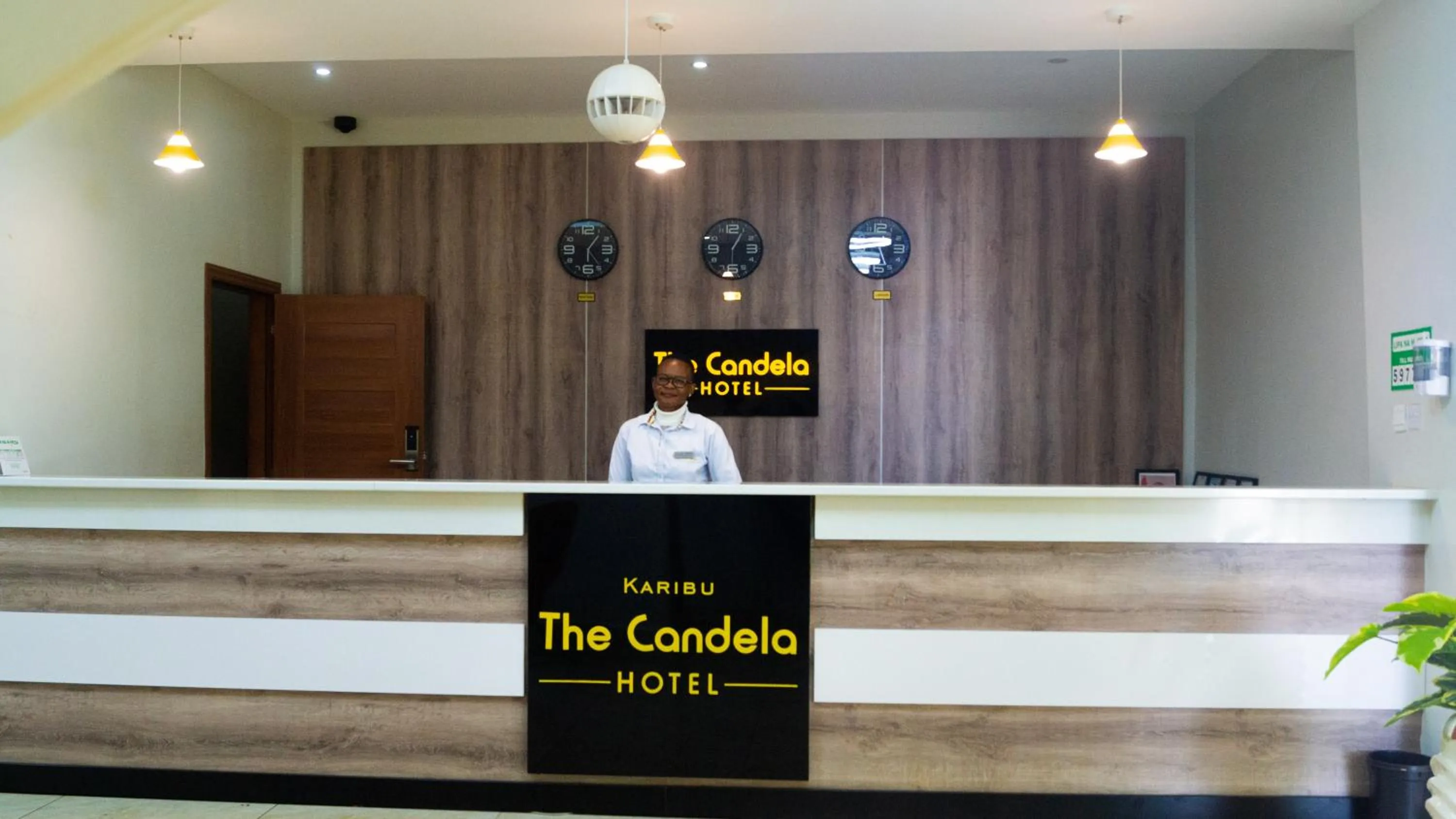 Lobby or reception in The Candela Hotel
