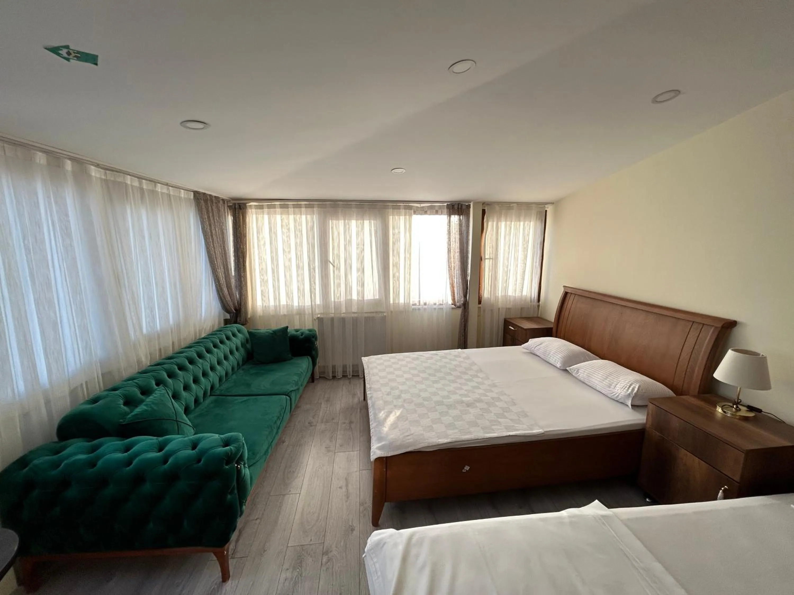 Bed in NAVAL HOTEL YALOVA