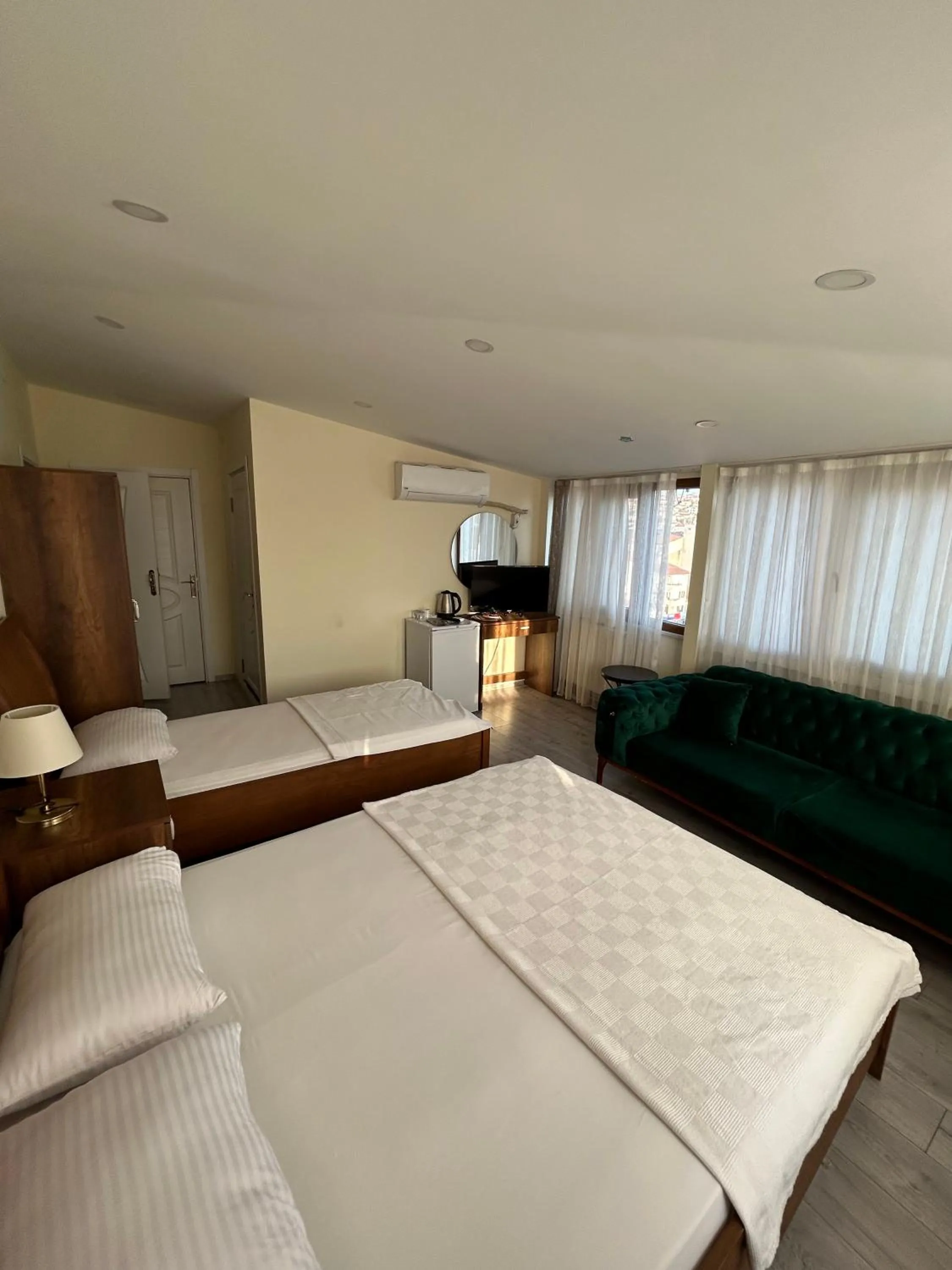 Bed in NAVAL HOTEL YALOVA