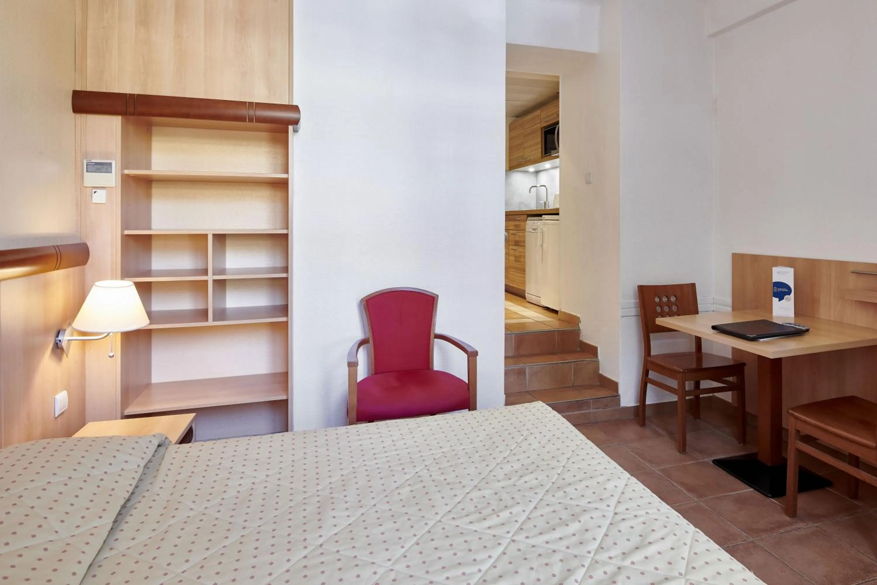 Bedroom, Bed in Residence Vacances Bleues le Mediterranée