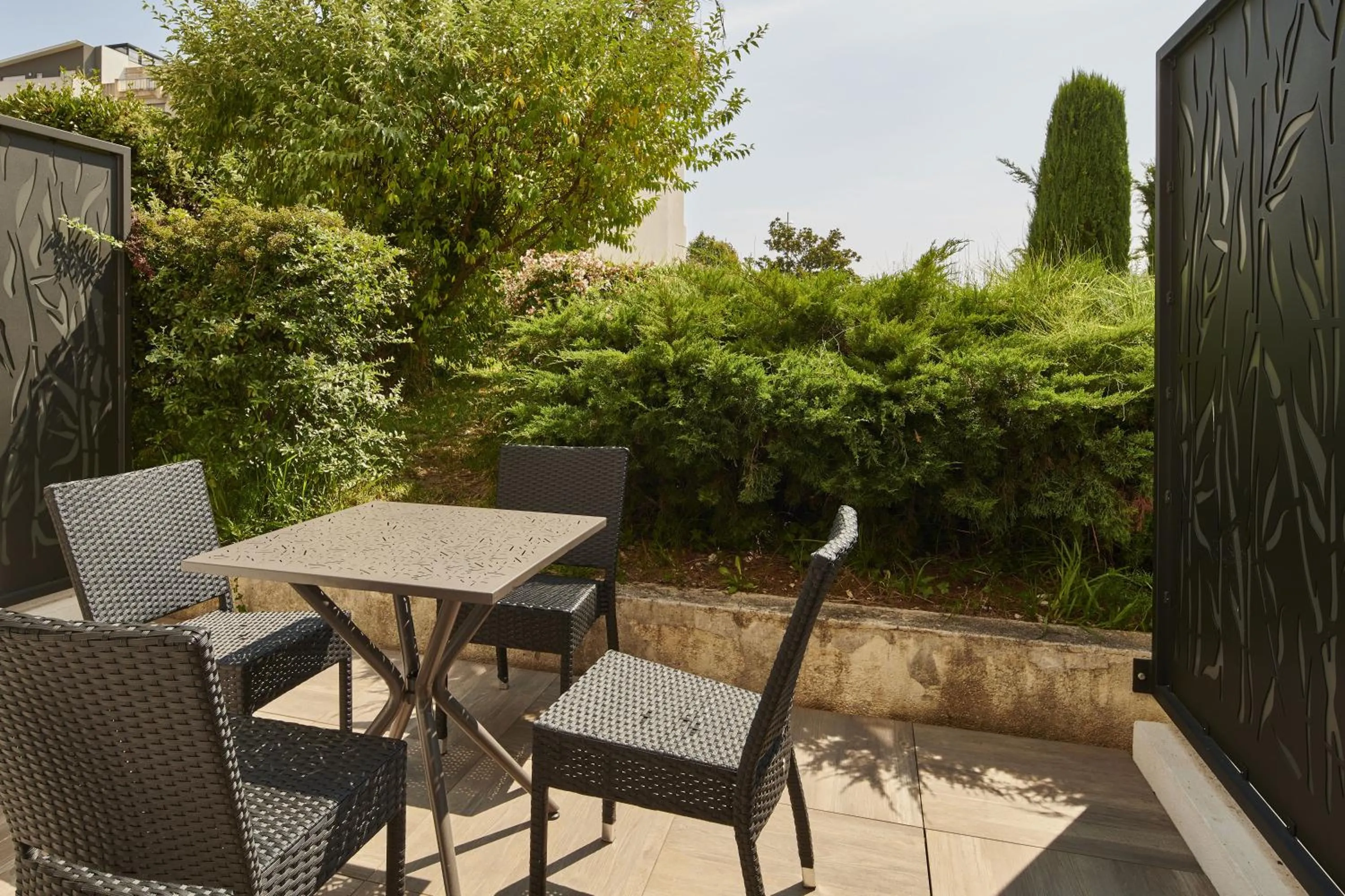 Balcony/Terrace in Residence Vacances Bleues le Mediterranée